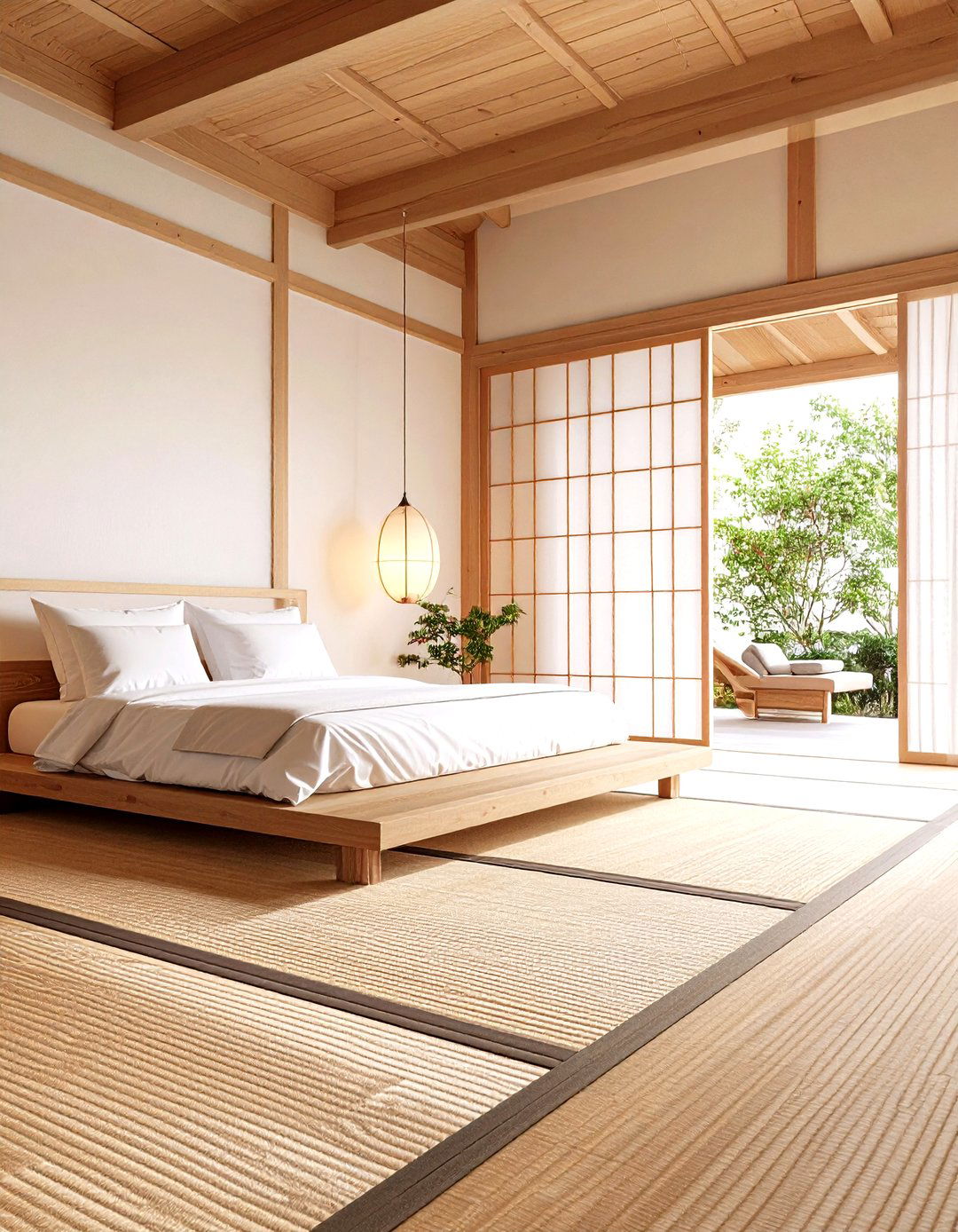 Traditional Tatami Mat Flooring Foundation - 24 Japanese Bedroom Design Ideas