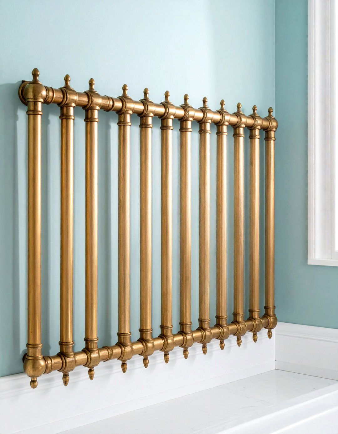 Traditional Towel Warming Rails - 24 Victorian Bathroom Ideas