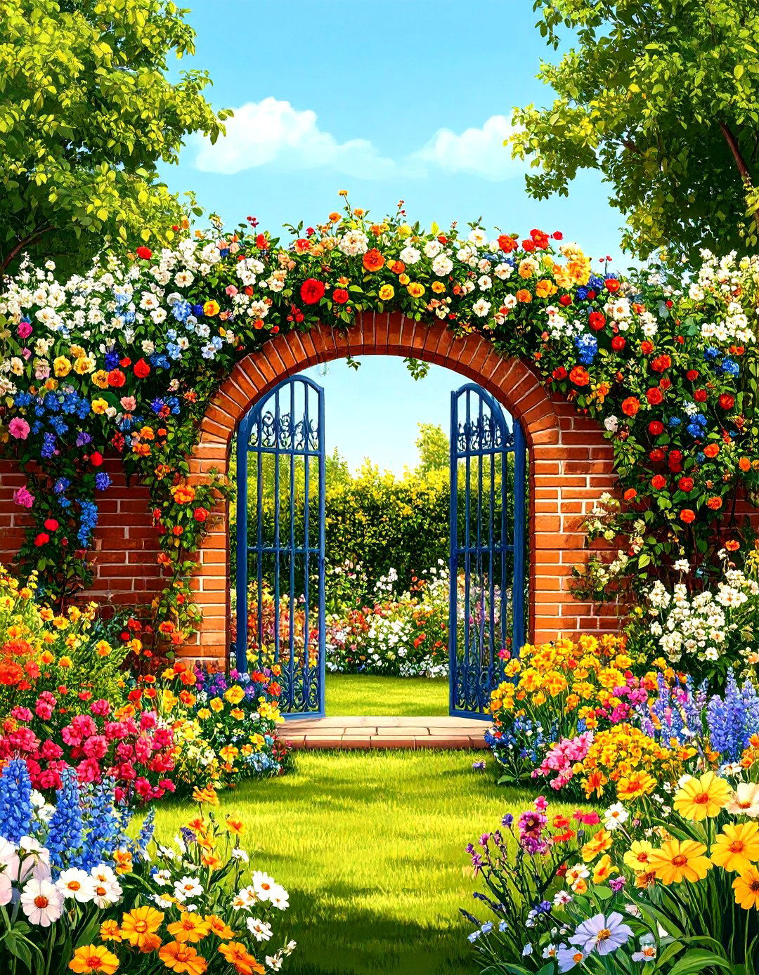 Traditional Walled Garden Design - 24 Victorian Front Garden Ideas