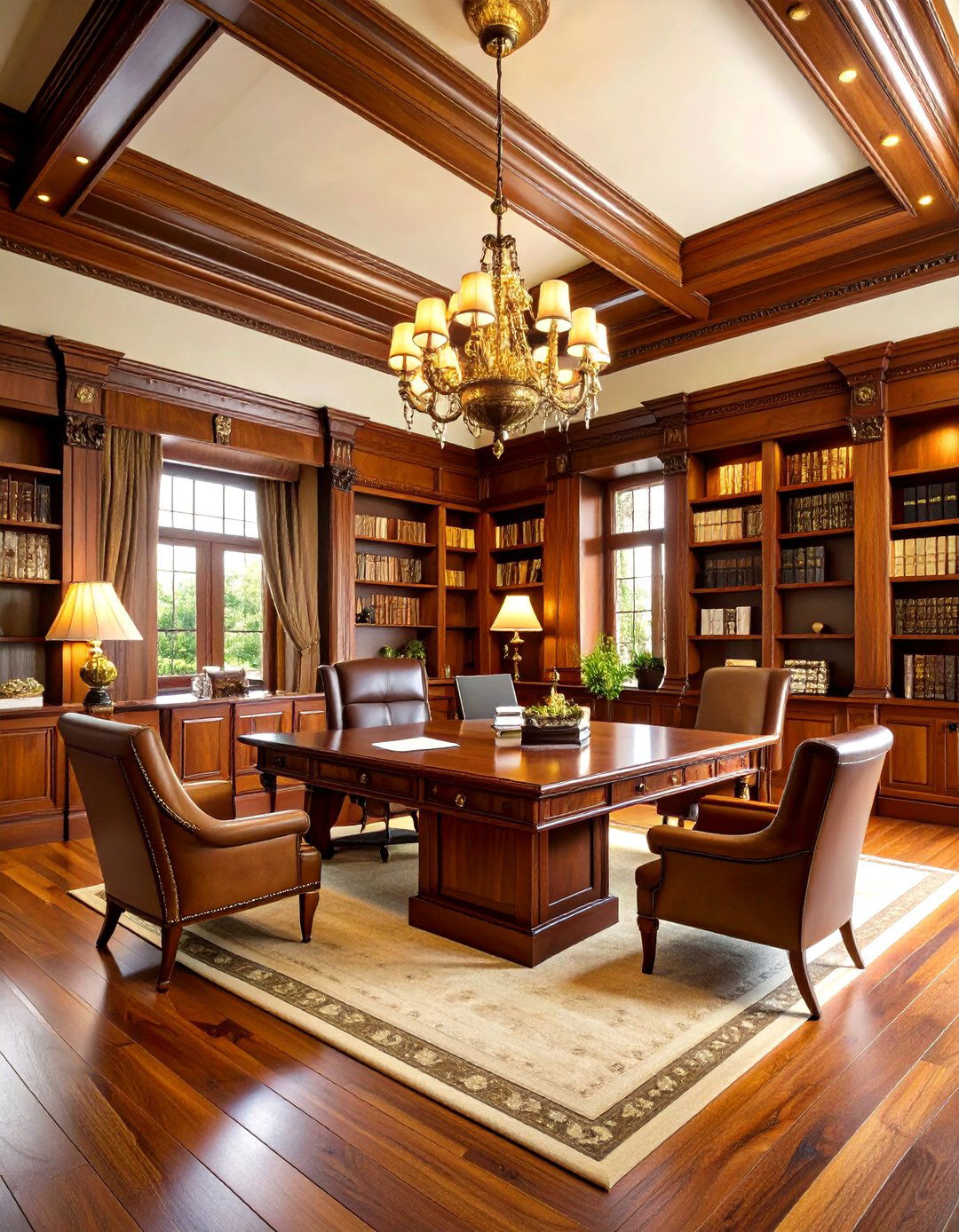 Traditional Wood Paneling Atmosphere - 24 Cigar Room Ideas