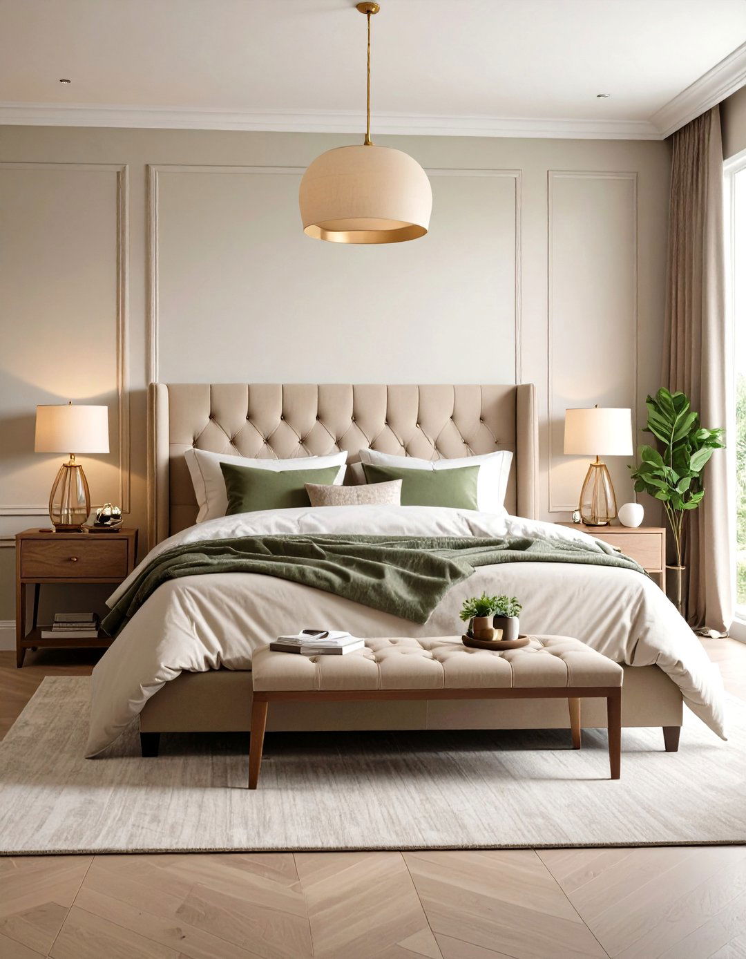 Transitional Bedroom Retreat - 24 Transitional Interior Design Ideas