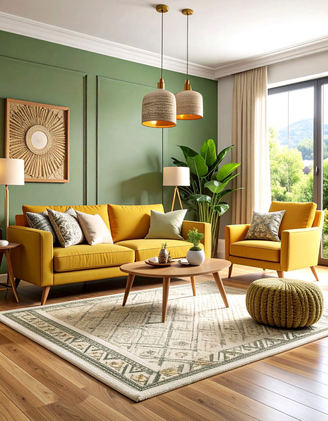 Transitional Greige Comfort - 24 Greige Living Room Ideas
