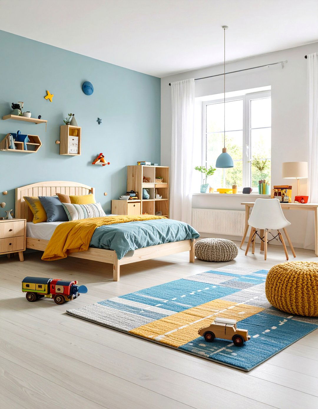 Transportation Hub Bedroom Design - 24 Boys Room Ideas