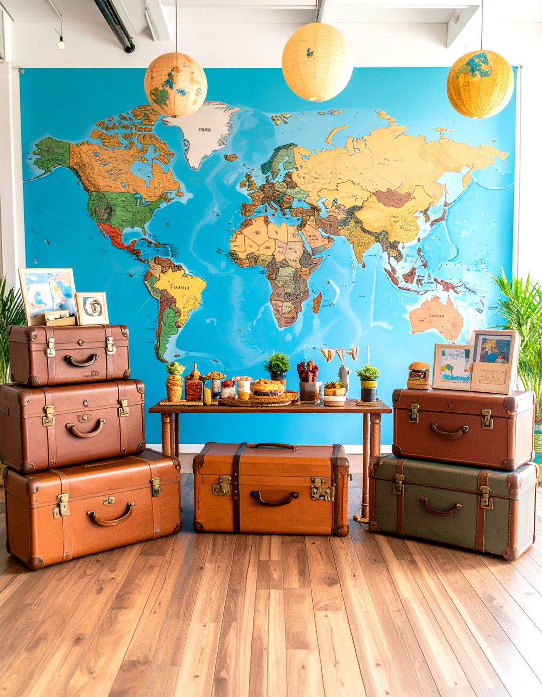 Travel Adventure Around World - 24 Bridal Shower Ideas