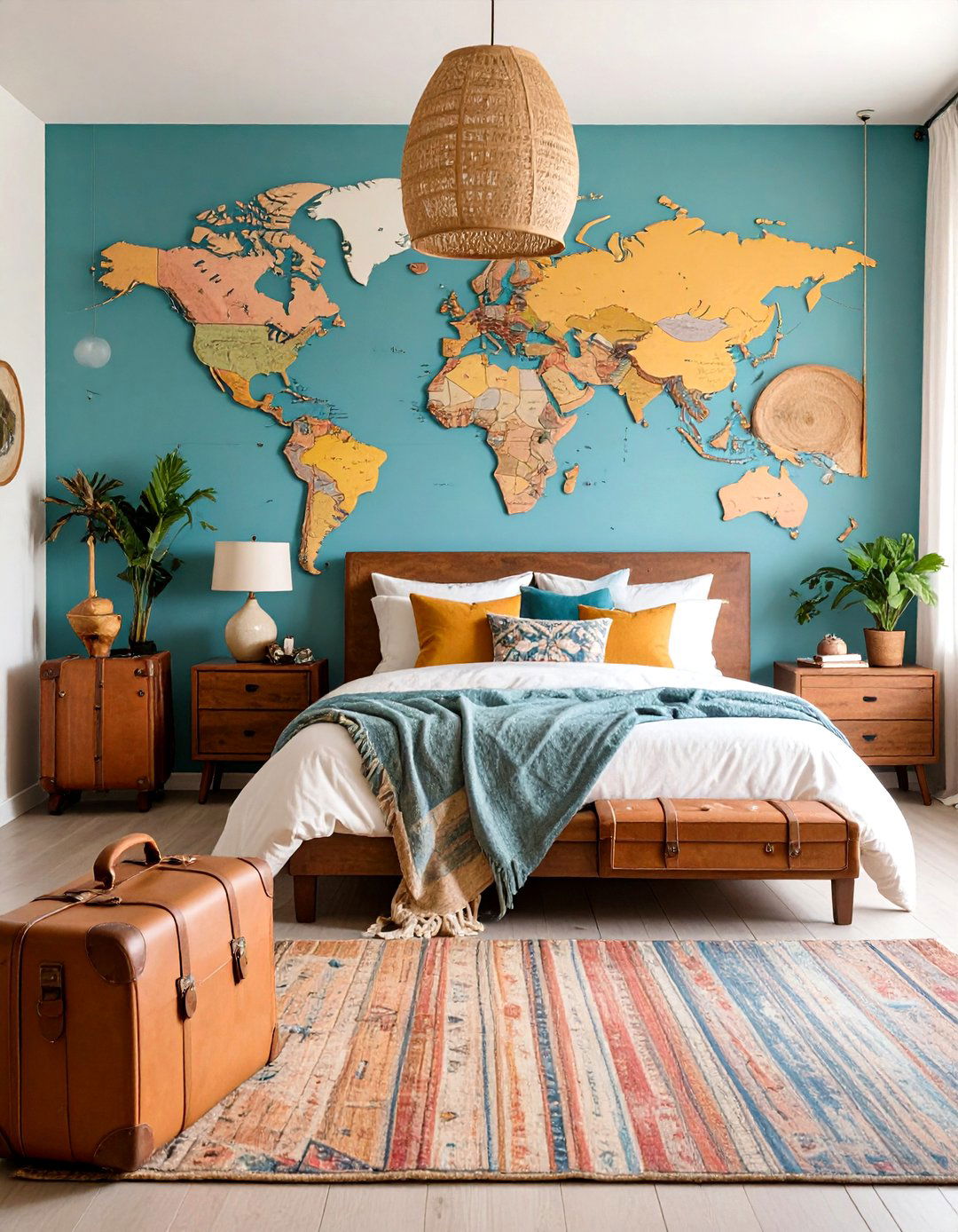 Travel Adventure Explorer Theme - 24 Girl Room Ideas for 10-year-olds