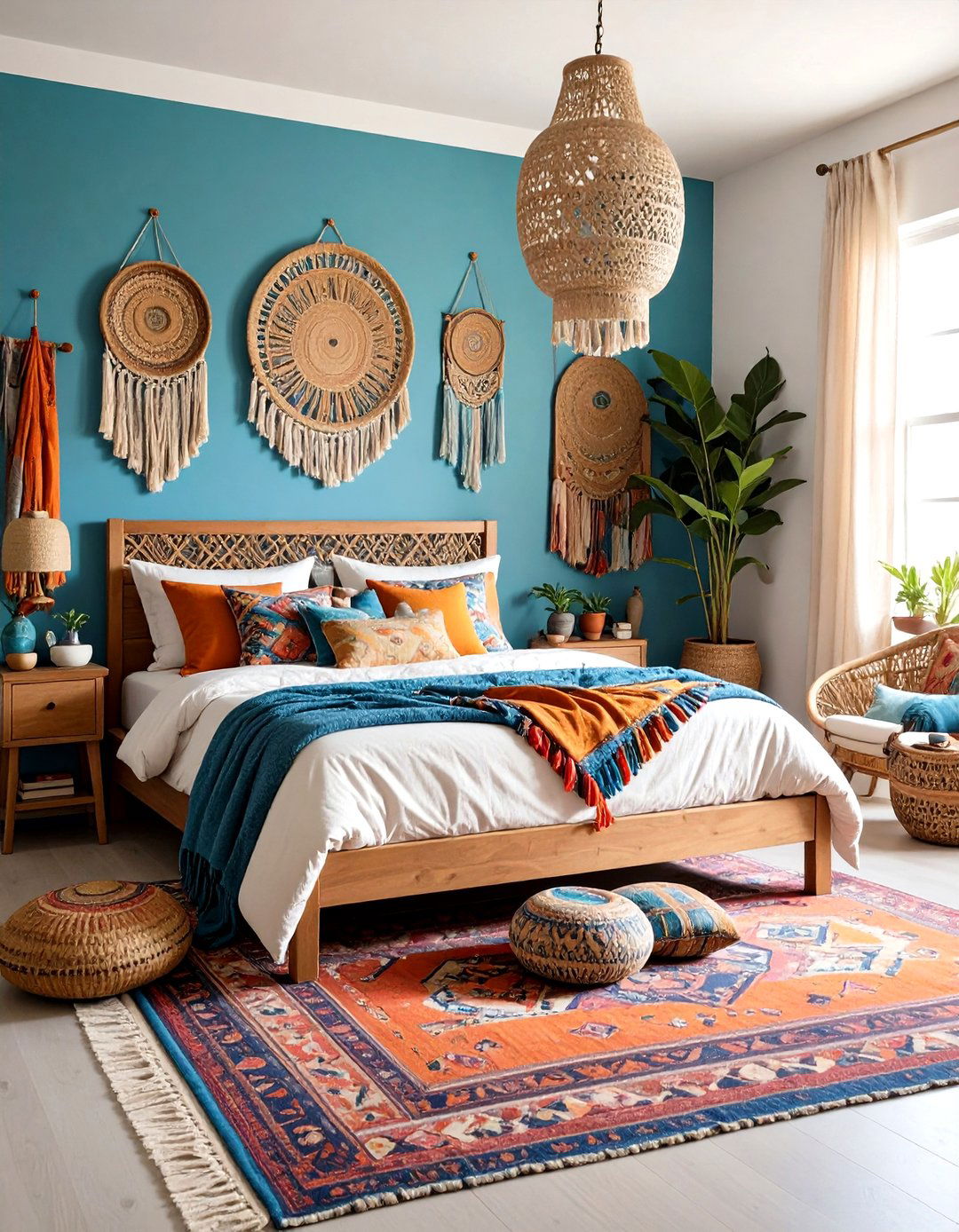 Travel Memory Integration Bedroom - 24 Eclectic Bedroom Ideas