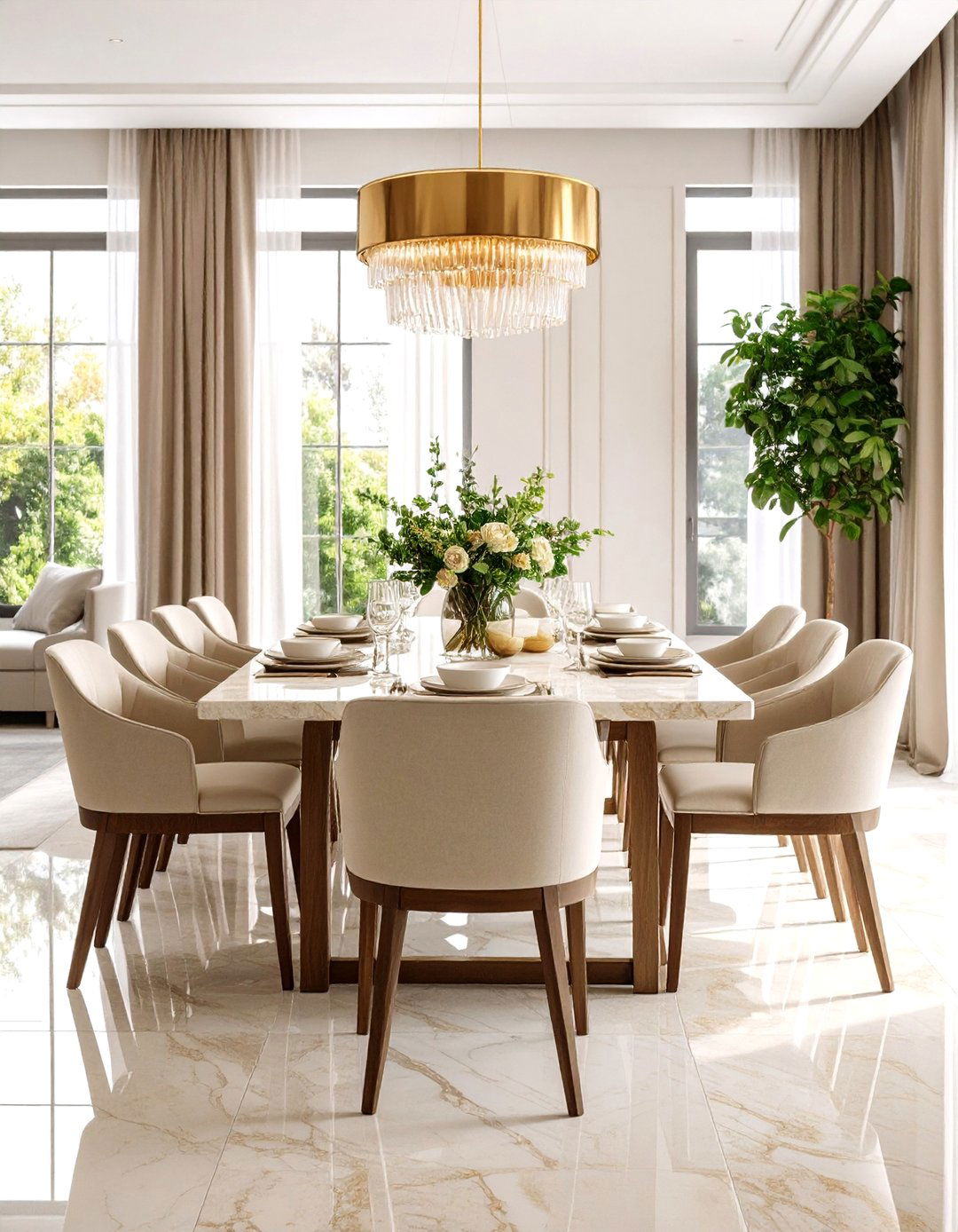 Travertine Dining Tables - 24 Table Design Ideas