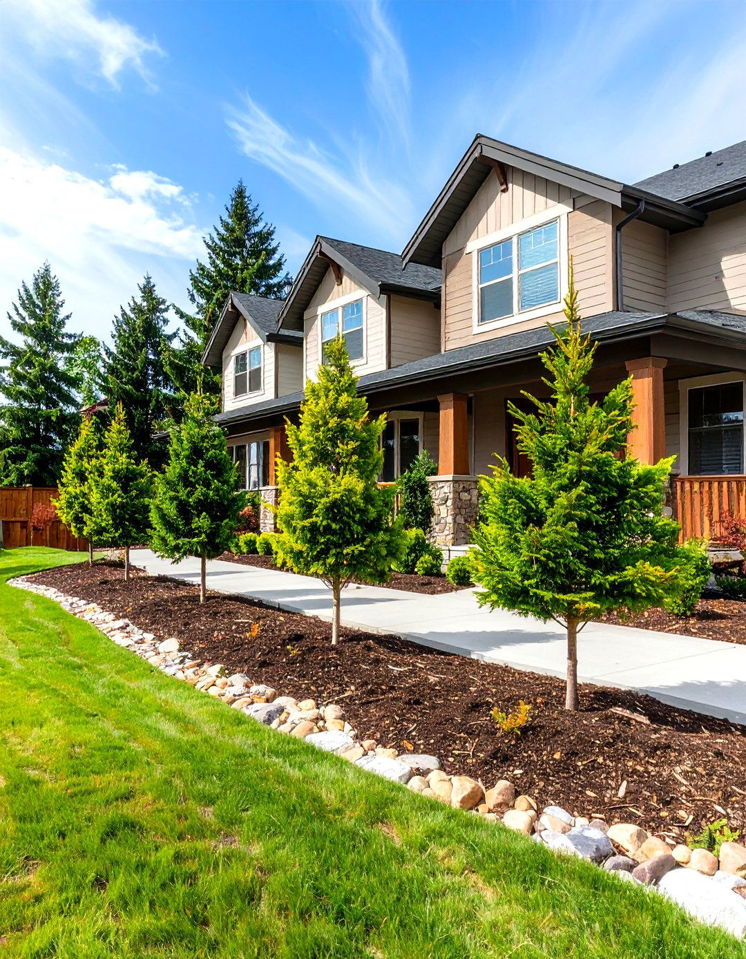Tree Foundation Plantings - 24 Tree Landscaping Ideas