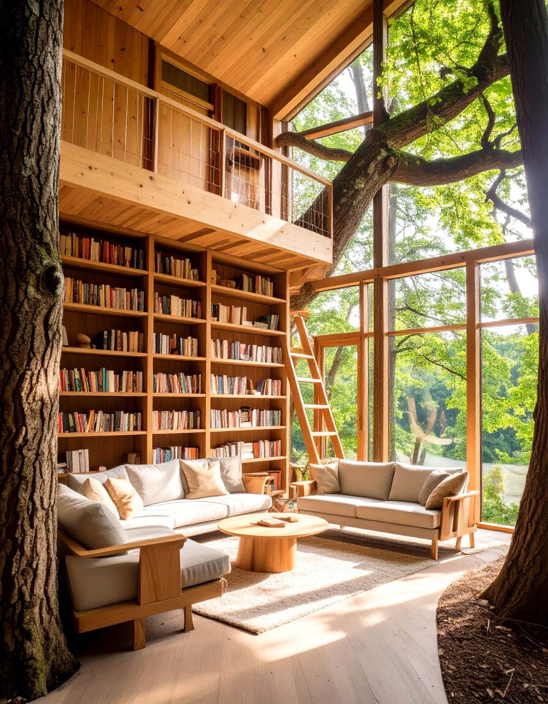 Tree House Library - 24 Tree House Ideas