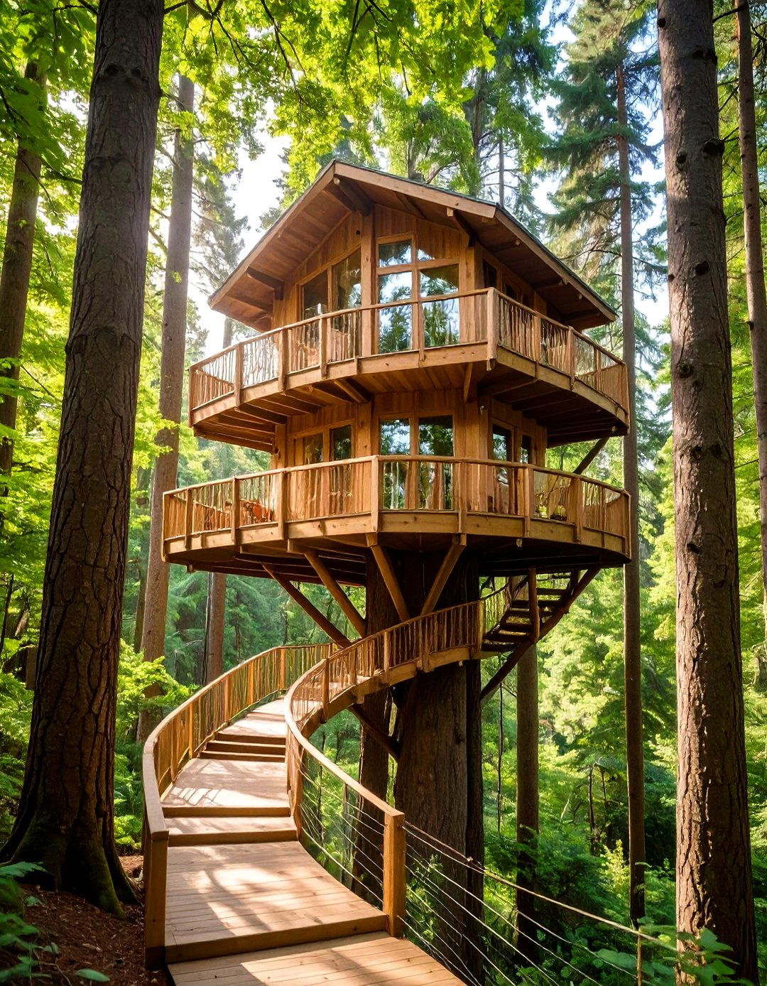 Treehouse Adventure Living - 24 Guest House Ideas