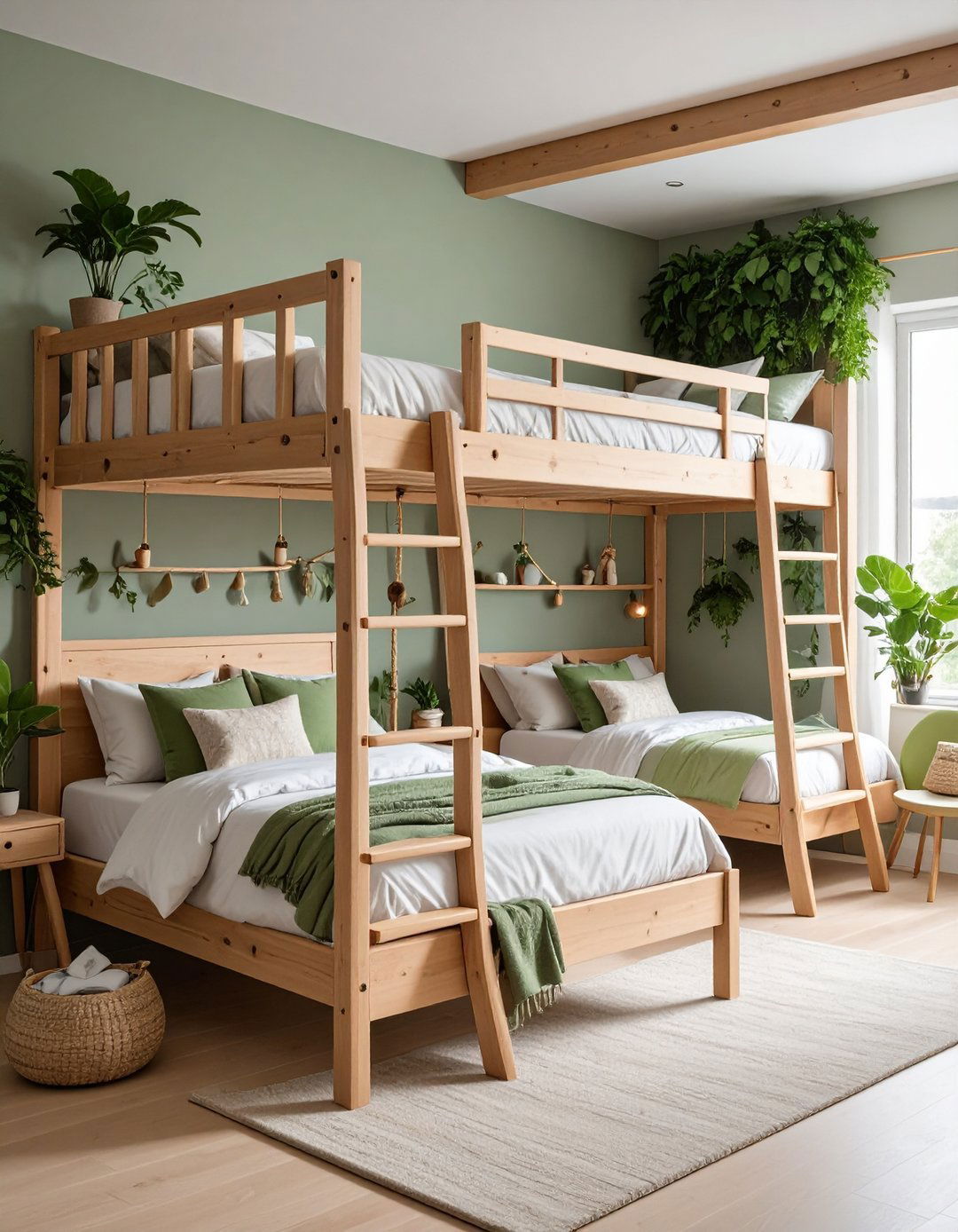 Treehouse Inspired Elevated Hideaways - 24 bunk room ideas