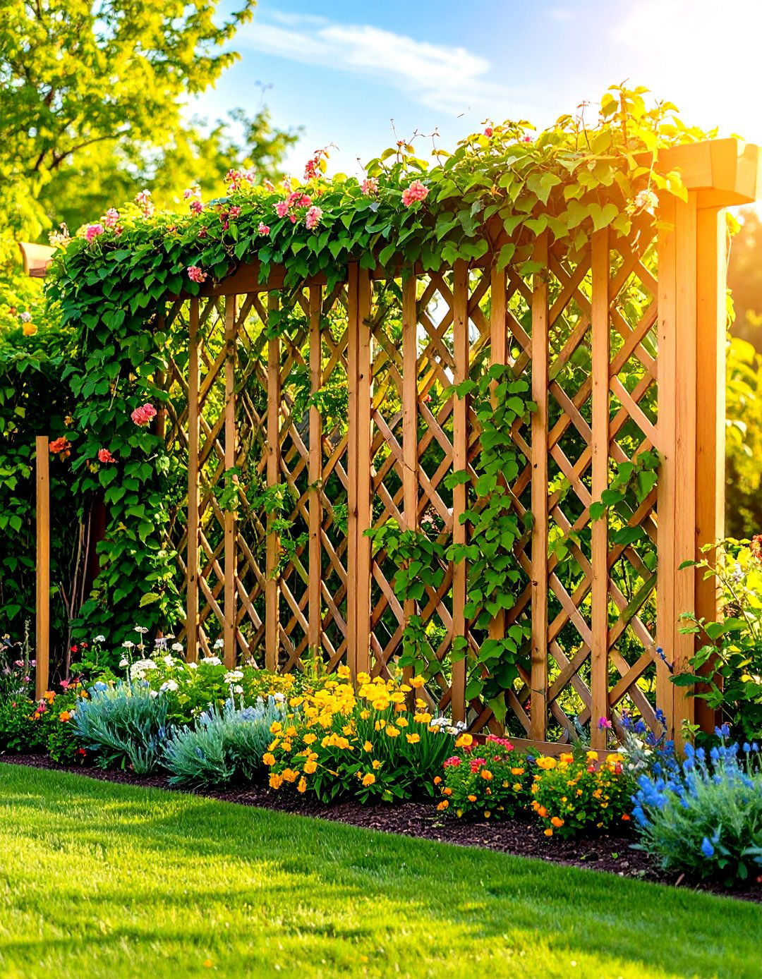 Trellis and Climber Combinations - 24 Garden Screening Ideas