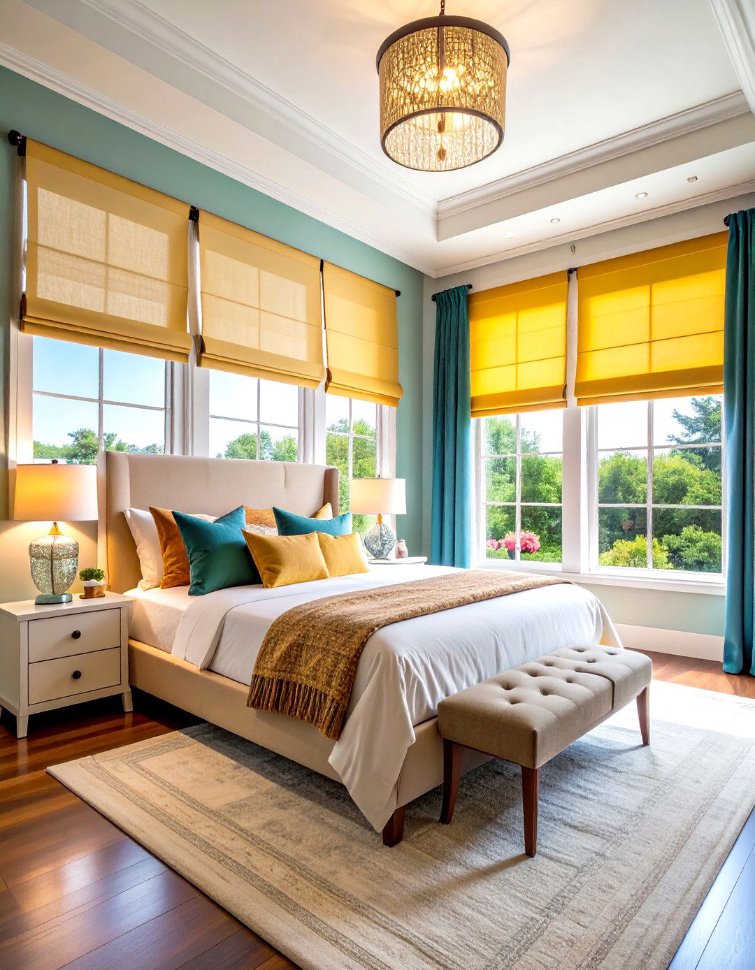 Triple Layer Window Treatment System - 24 Window Treatments Ideas