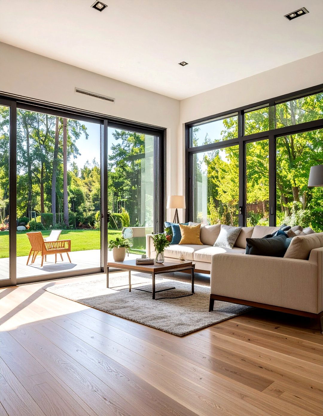 Triple Pane Energy Efficient Sliding Doors - 24 Patio Door Ideas