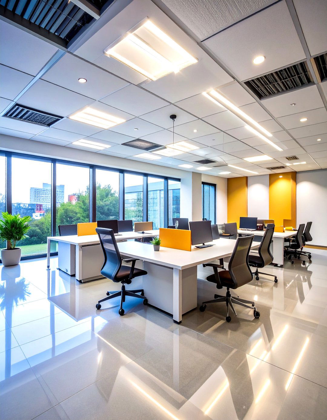 Troffer LED Drop Ceiling Light Fixtures - 24 Drop Ceiling Lighting Ideas