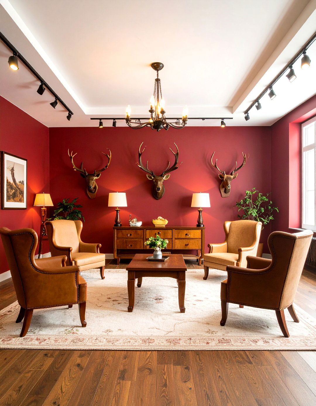 Trophy Display Gallery Room - 24 Hunting Room Ideas