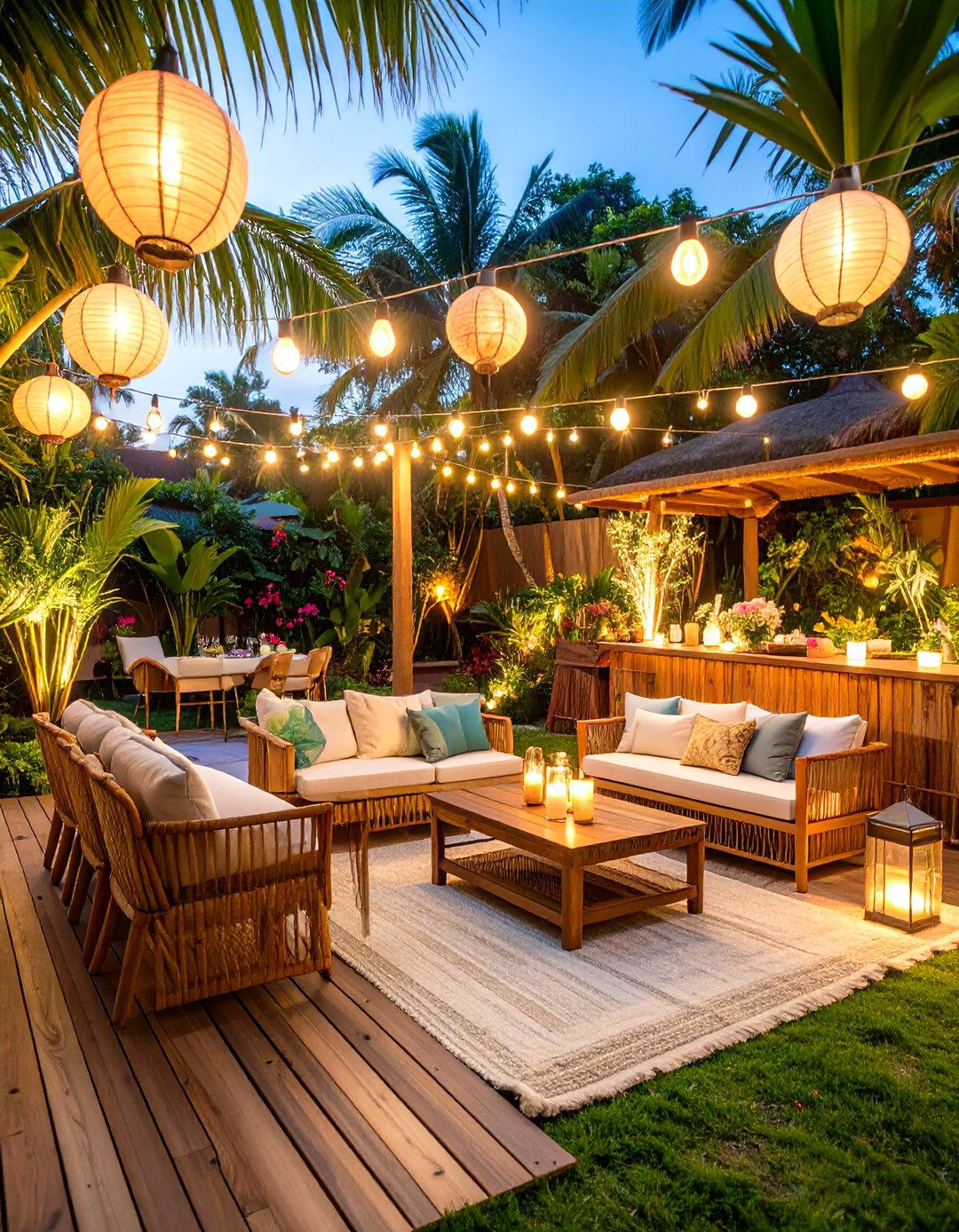 Tropical Backyard Paradise