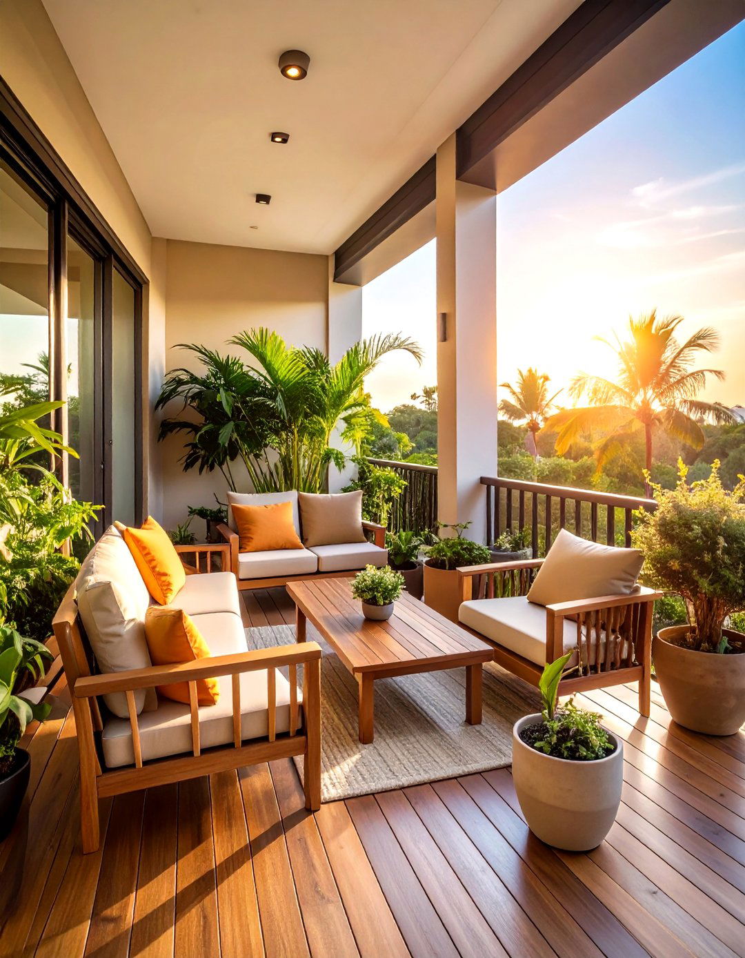 Tropical Modern Minimalism - 24 Balcony Ideas