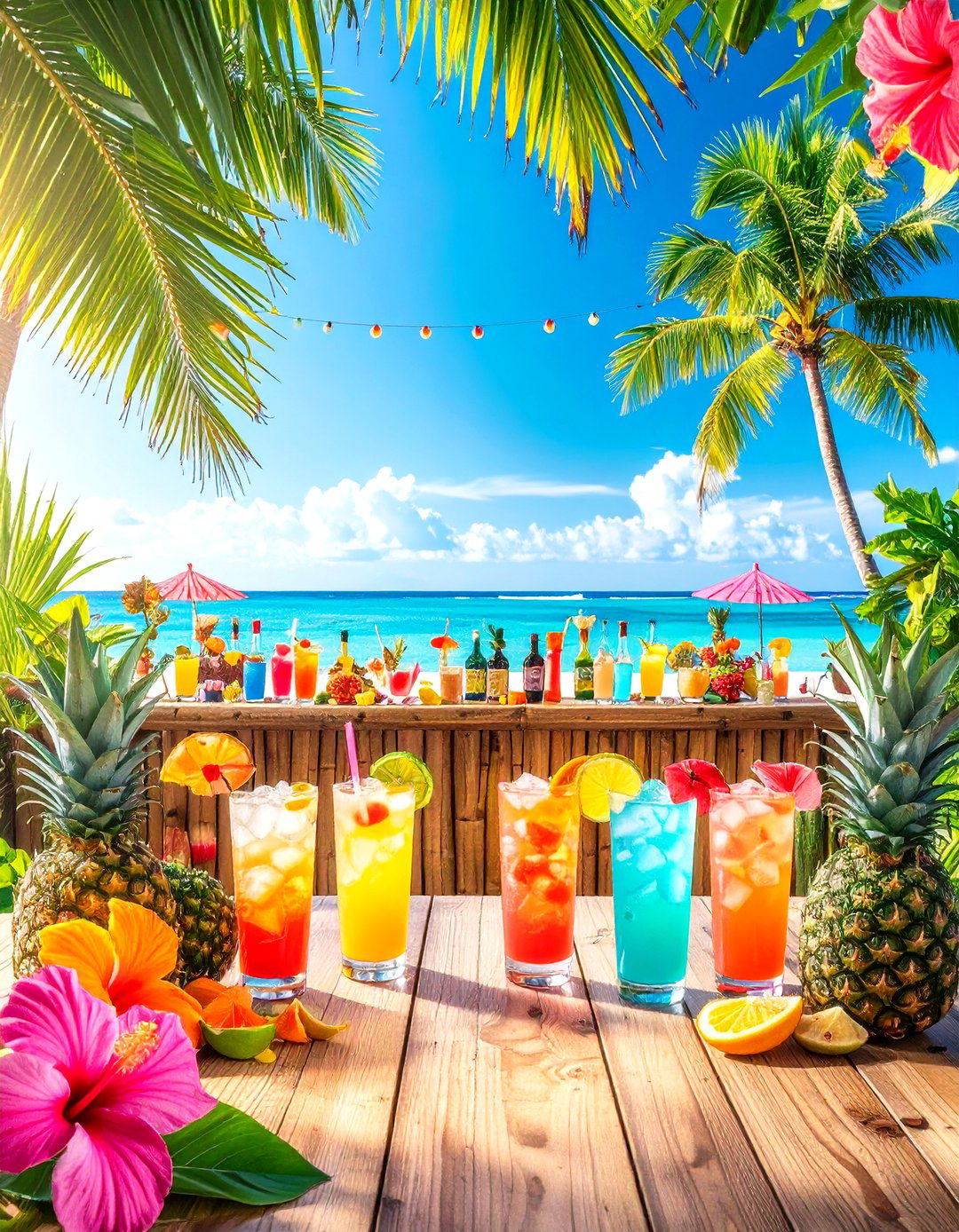 Tropical Paradise Getaway - 24 Bridal Shower Ideas