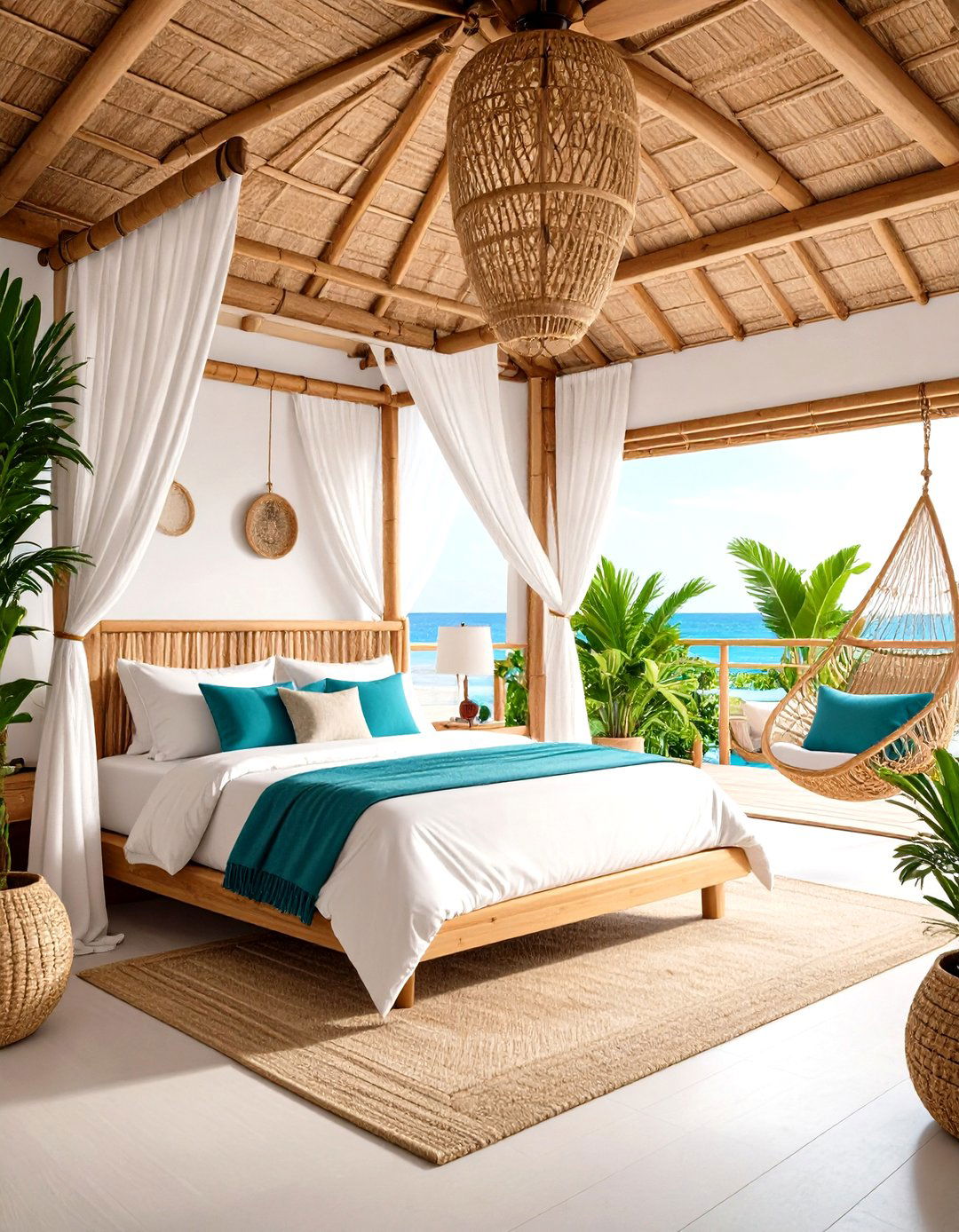 Tropical Paradise Island Bedroom - 24 yacht bedroom ideas