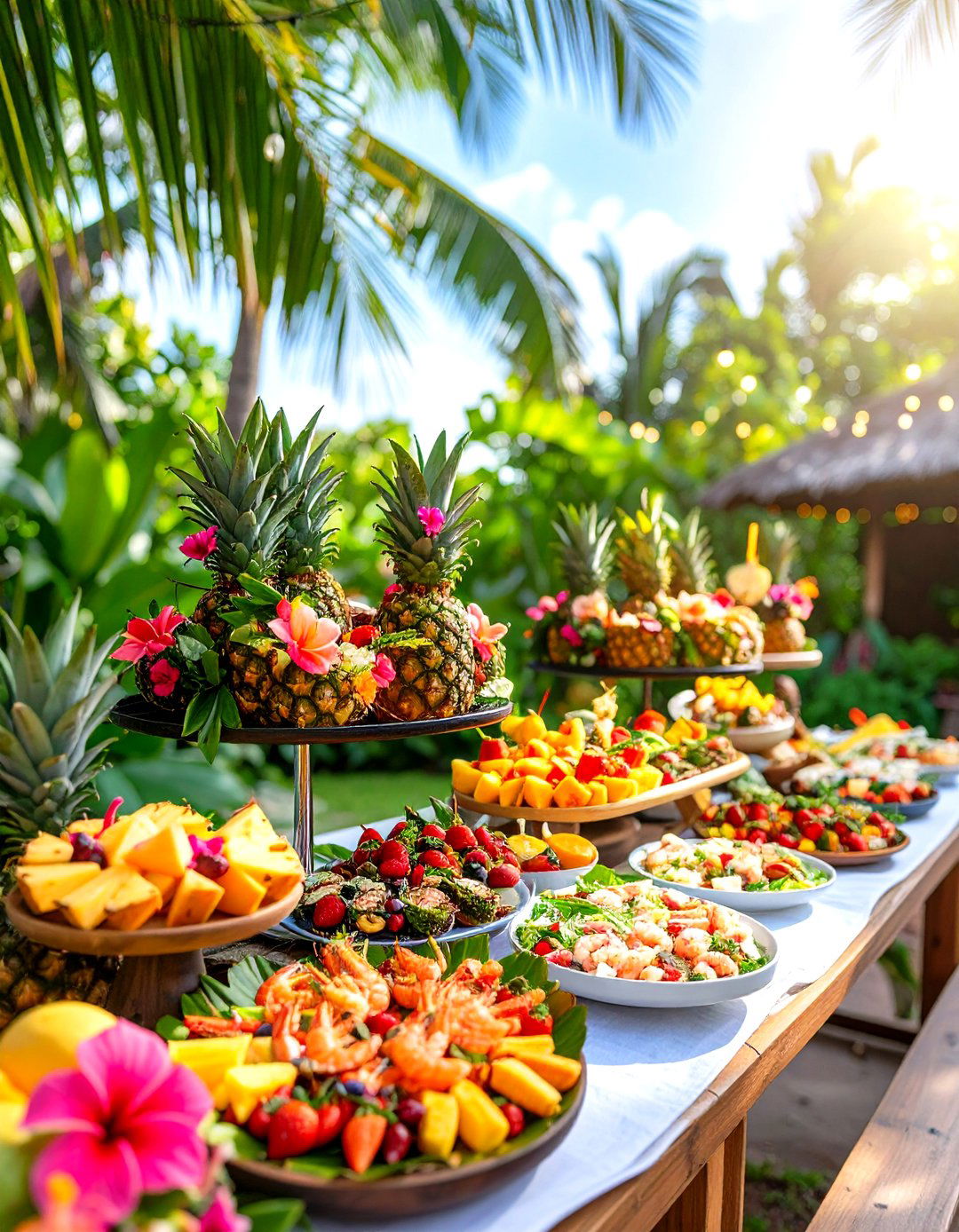 Tropical Paradise Luau Experience - 24 Garden Party Ideas