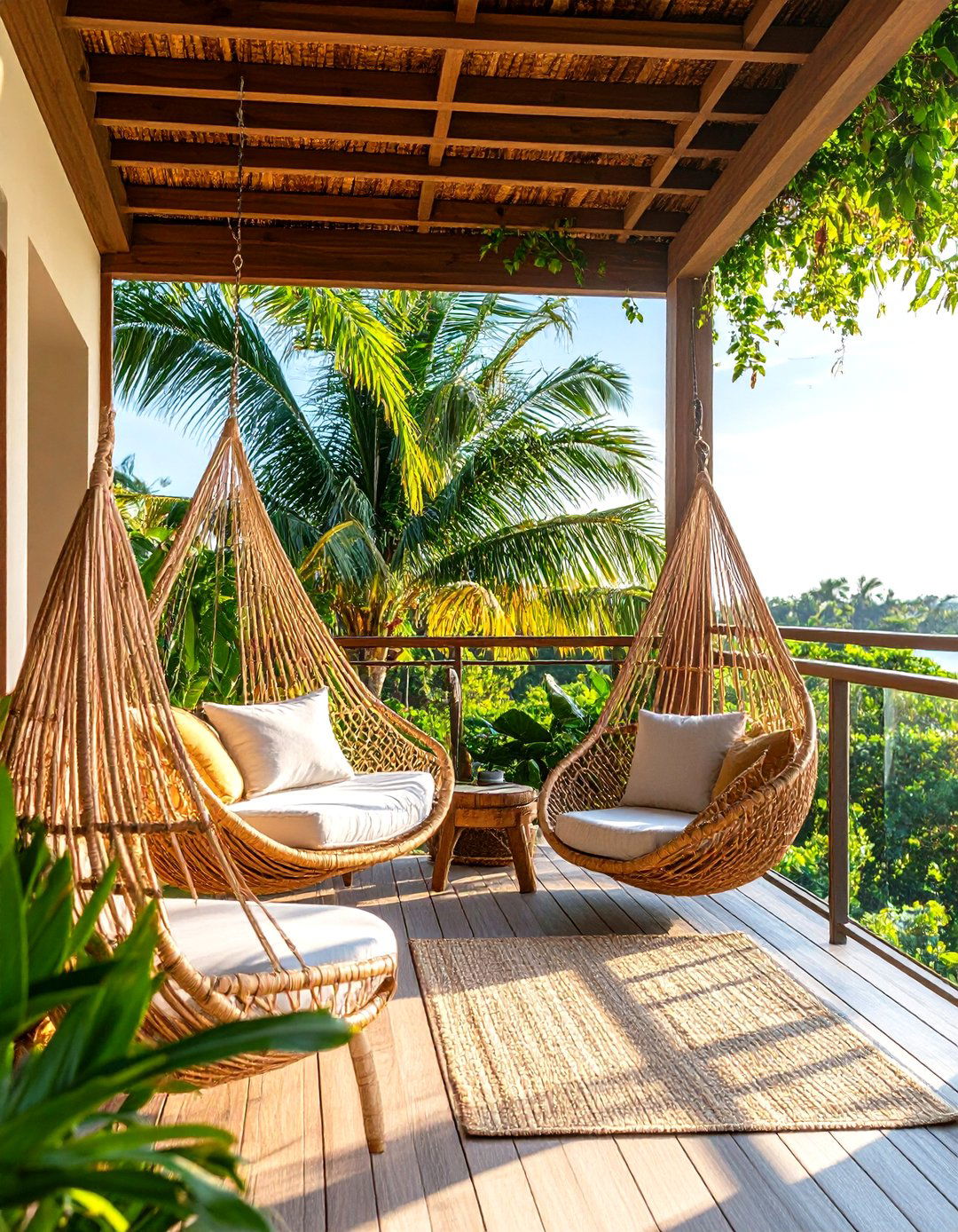 Tropical Paradise Penthouse Balcony - 24 Penthouse Balcony Ideas
