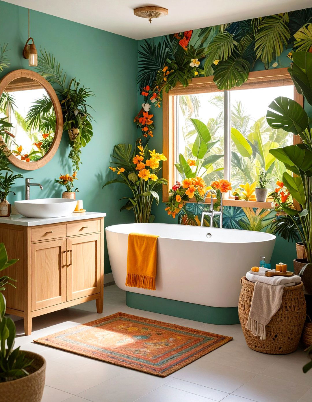 Tropical Paradise Theme for Vacation Vibes - 24 Rv Wallpaper Ideas