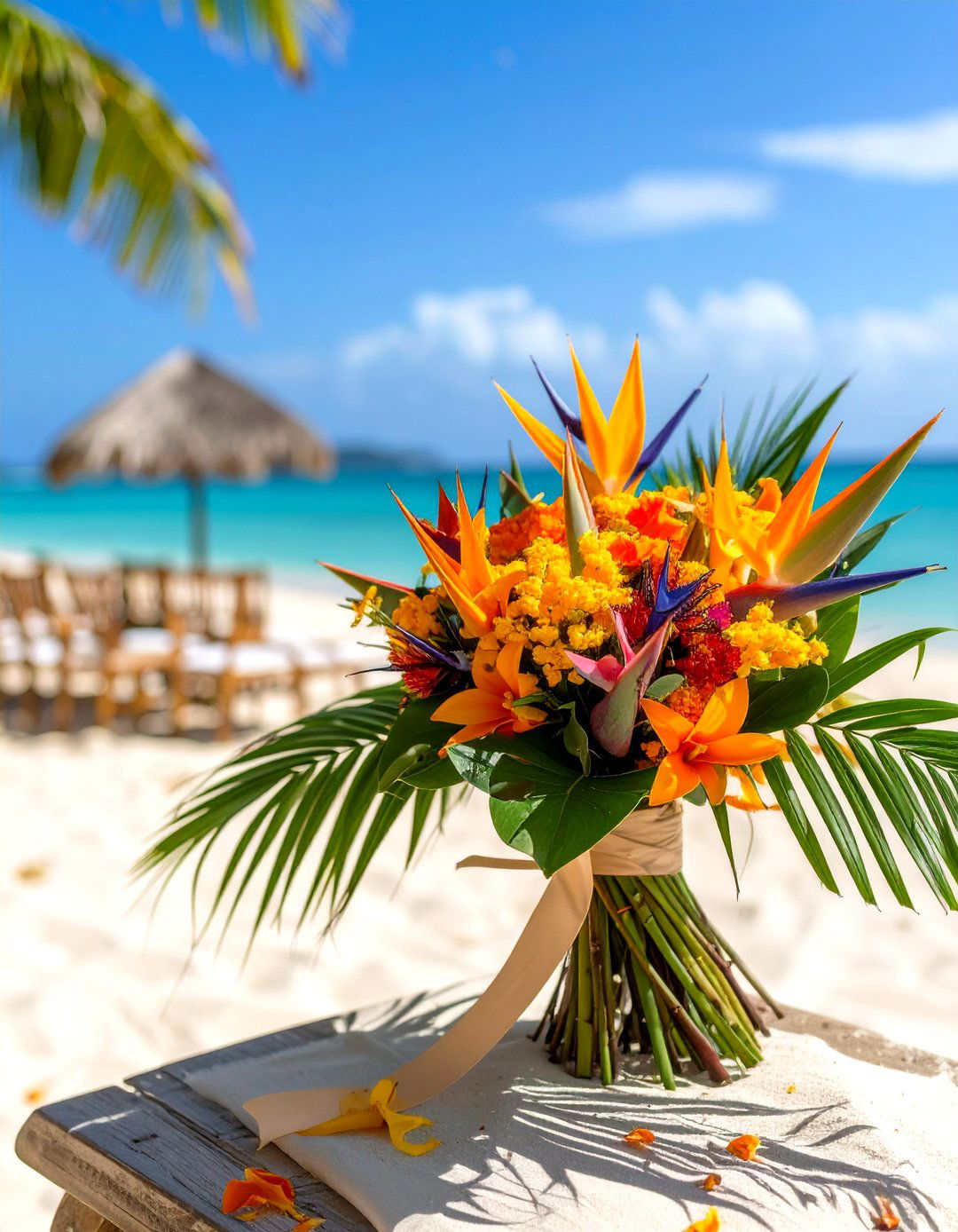 Tropical Paradise Wedding Bouquet - 24 Wedding Bouquet Ideas