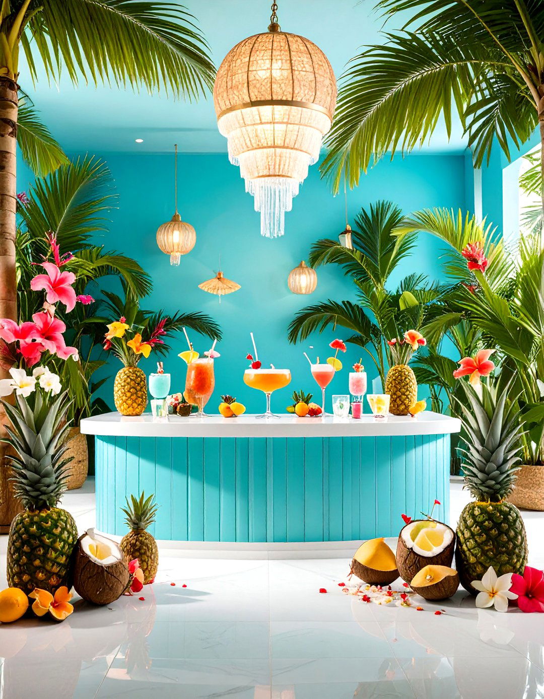 Tropical Paradise Wedding Shower - 24 Wedding Shower Ideas