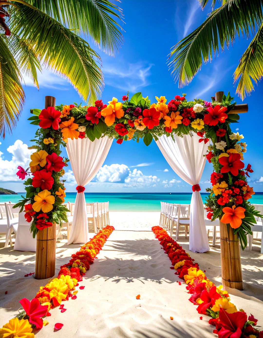 Tropical Paradise Wedding Theme - 24 Wedding Theme Ideas
