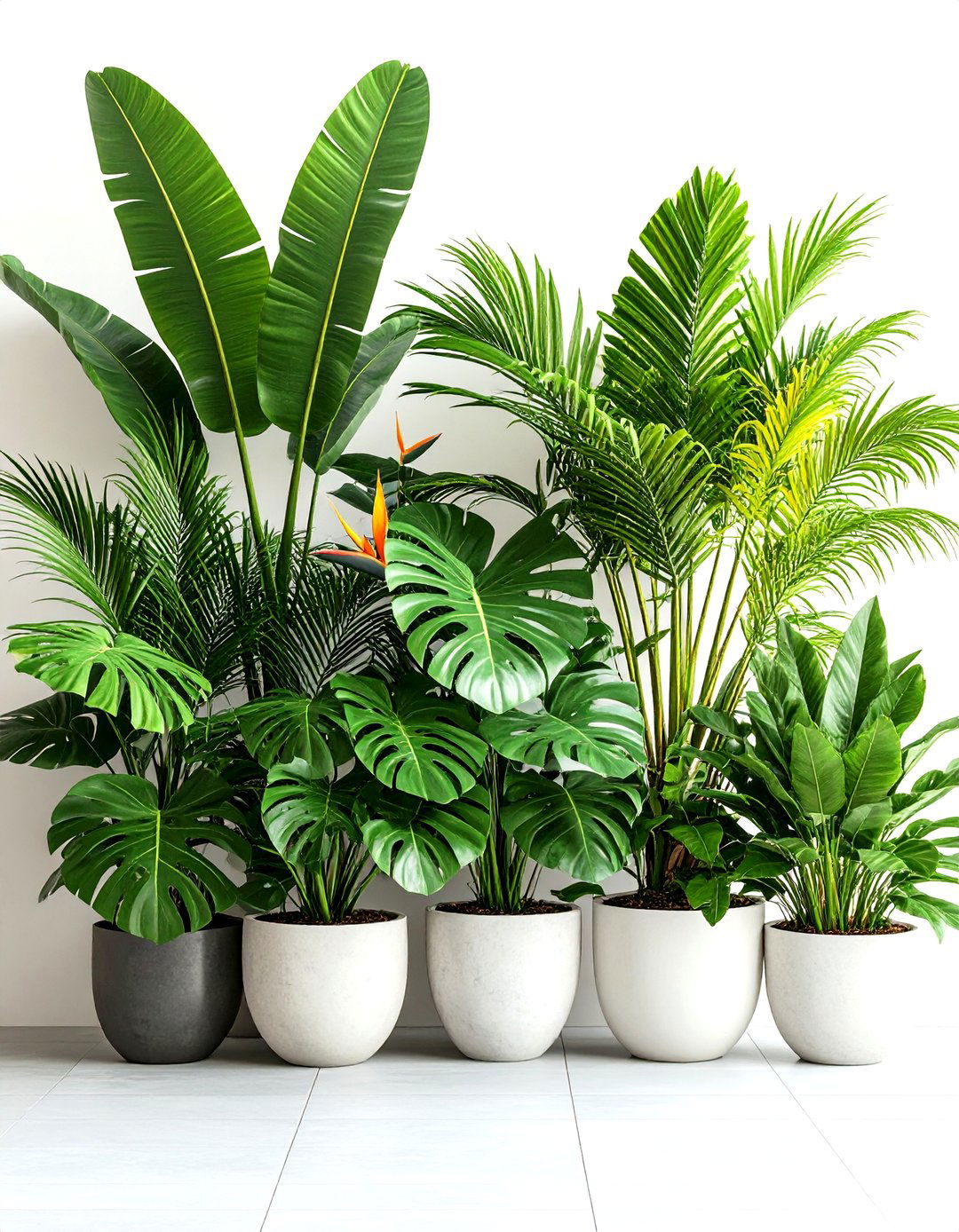 Tropical Plant Paradise Corner - 24 Boho Patio Ideas