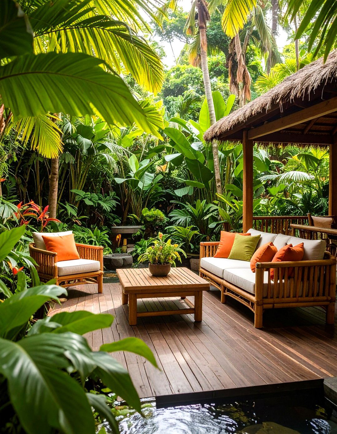 Tropical Reading Oasis - 24 Outdoor Reading Nook Ideas