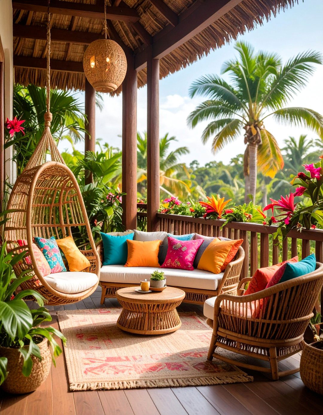 Tropical Resort Paradise - 24 Balcony Ideas