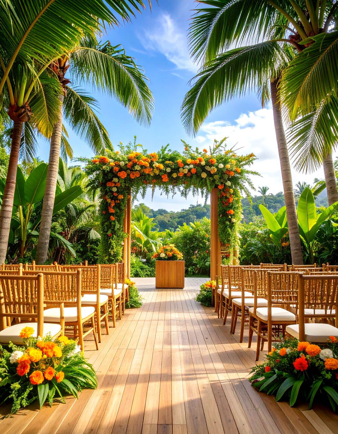 Tropical Spring Wedding - 24 Spring Wedding Ideas