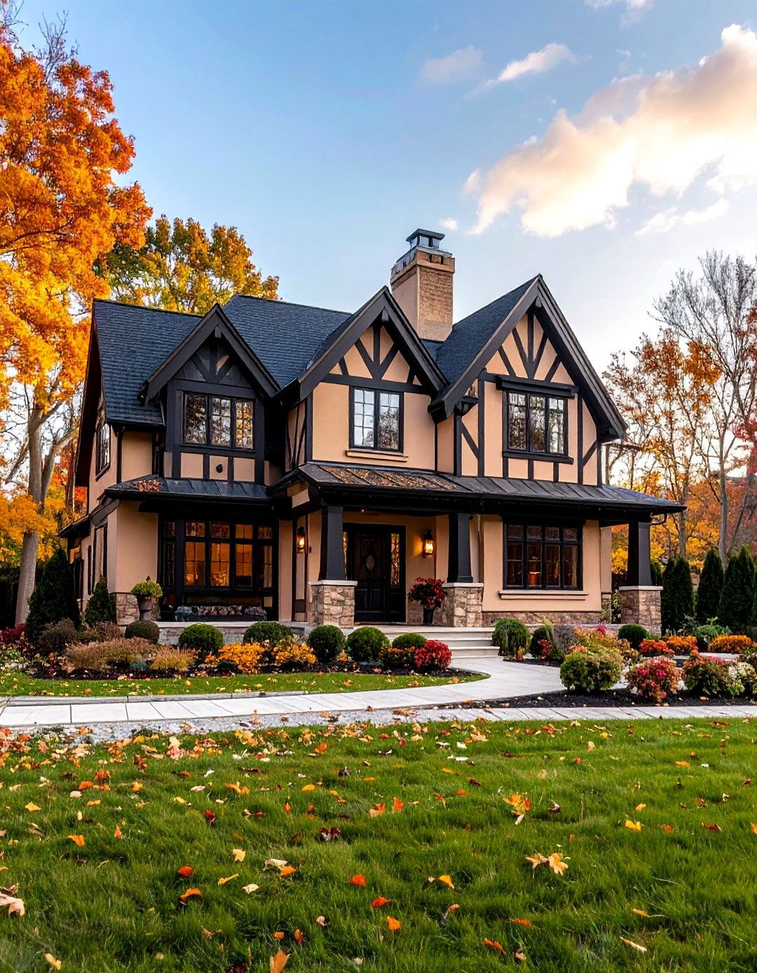 Tudor Revival Style Transformation