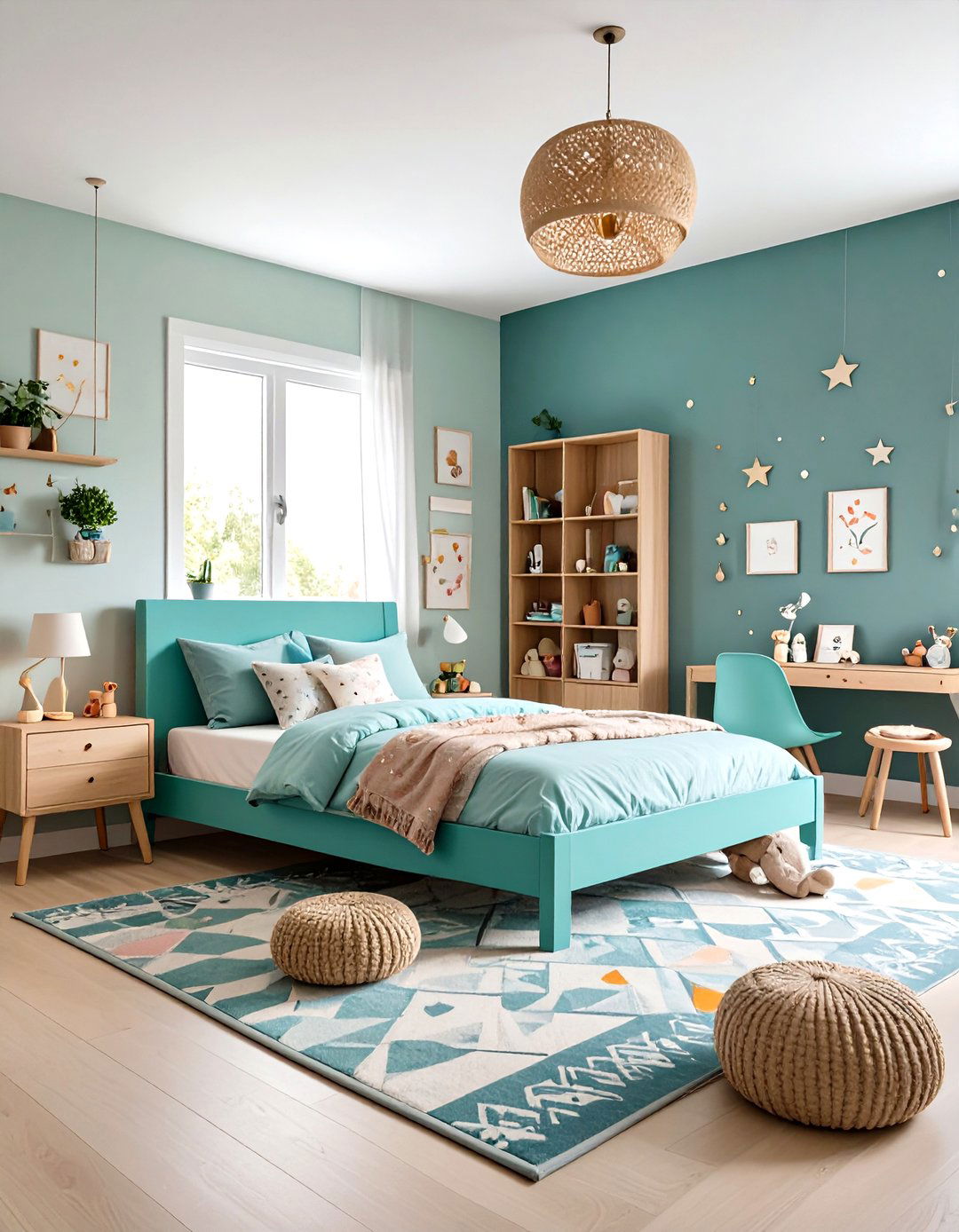 Turquoise Kids Bedroom - 24 Turquoise Bedroom Ideas