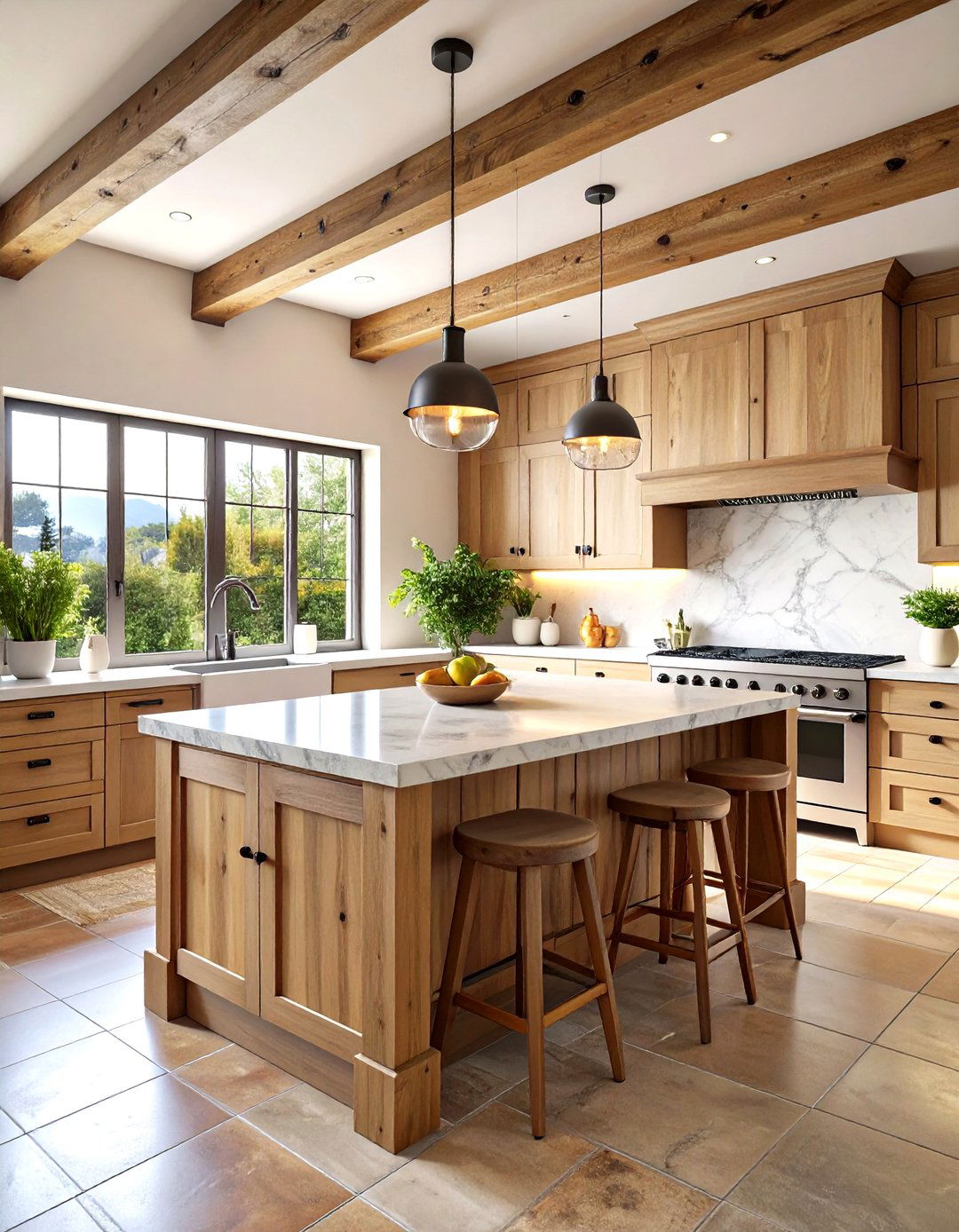 Tuscan Farmhouse Kitchen Design - 24 Mediterranean Kitchen Ideas