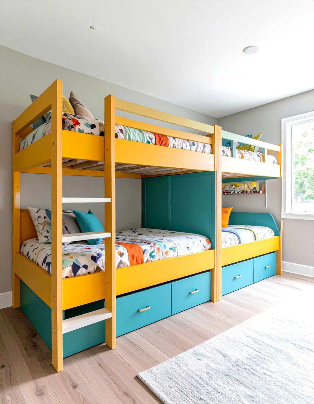 Twin over Twin Bunk Style Loft - 24 Loft Bed Ideas
