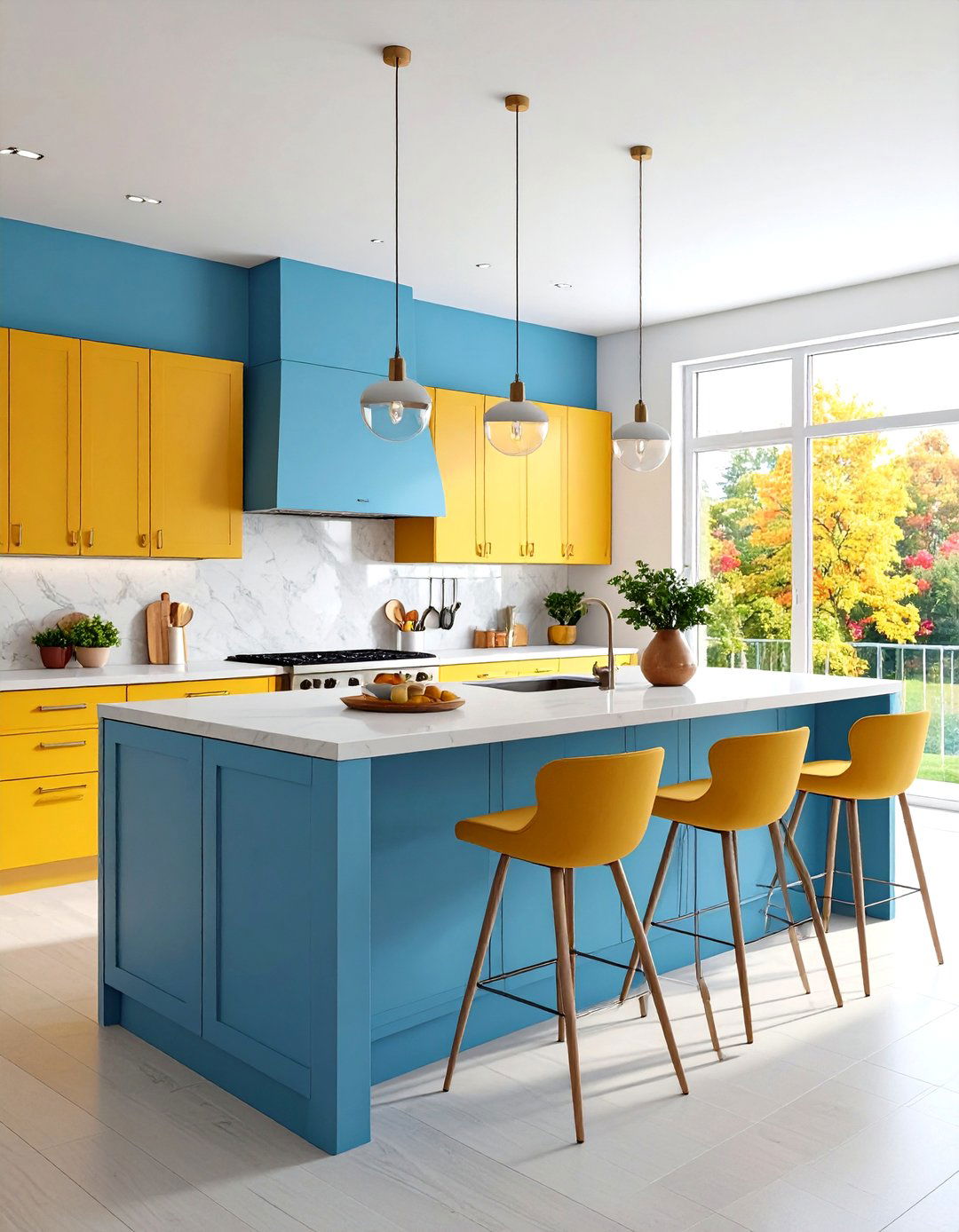 Two Island Kitchen Layout with Multiple Work Zones - 24 Kitchen Layout Ideas