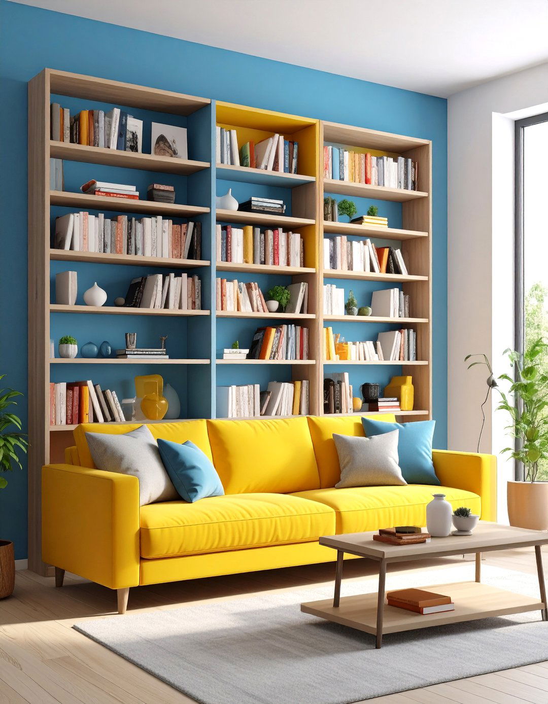 Two Thirds Space Management Rule - 24 Bookshelf Organization Ideas