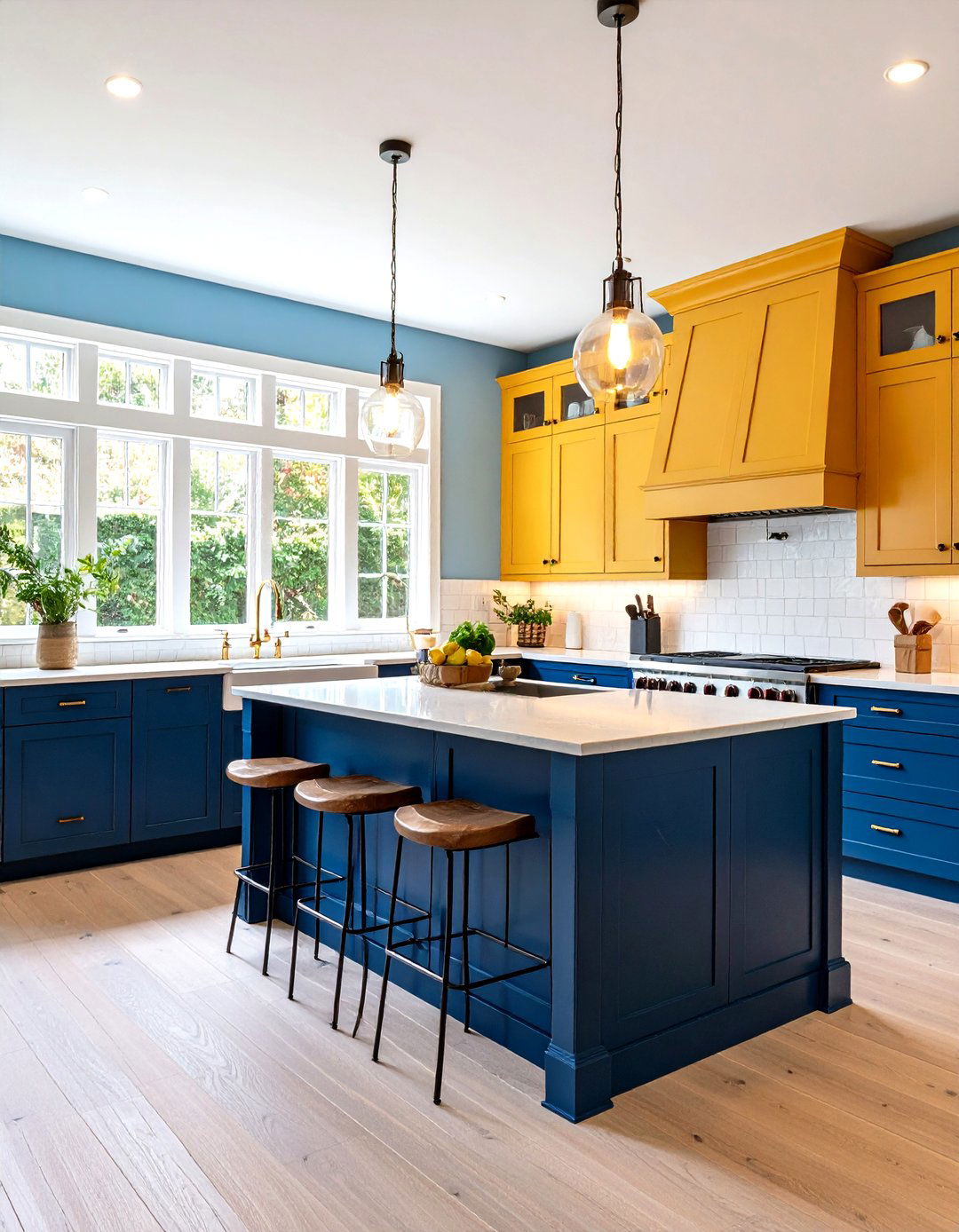 Two Tone Cabinet Galley Kitchen - 24 Galley Kitchen Ideas