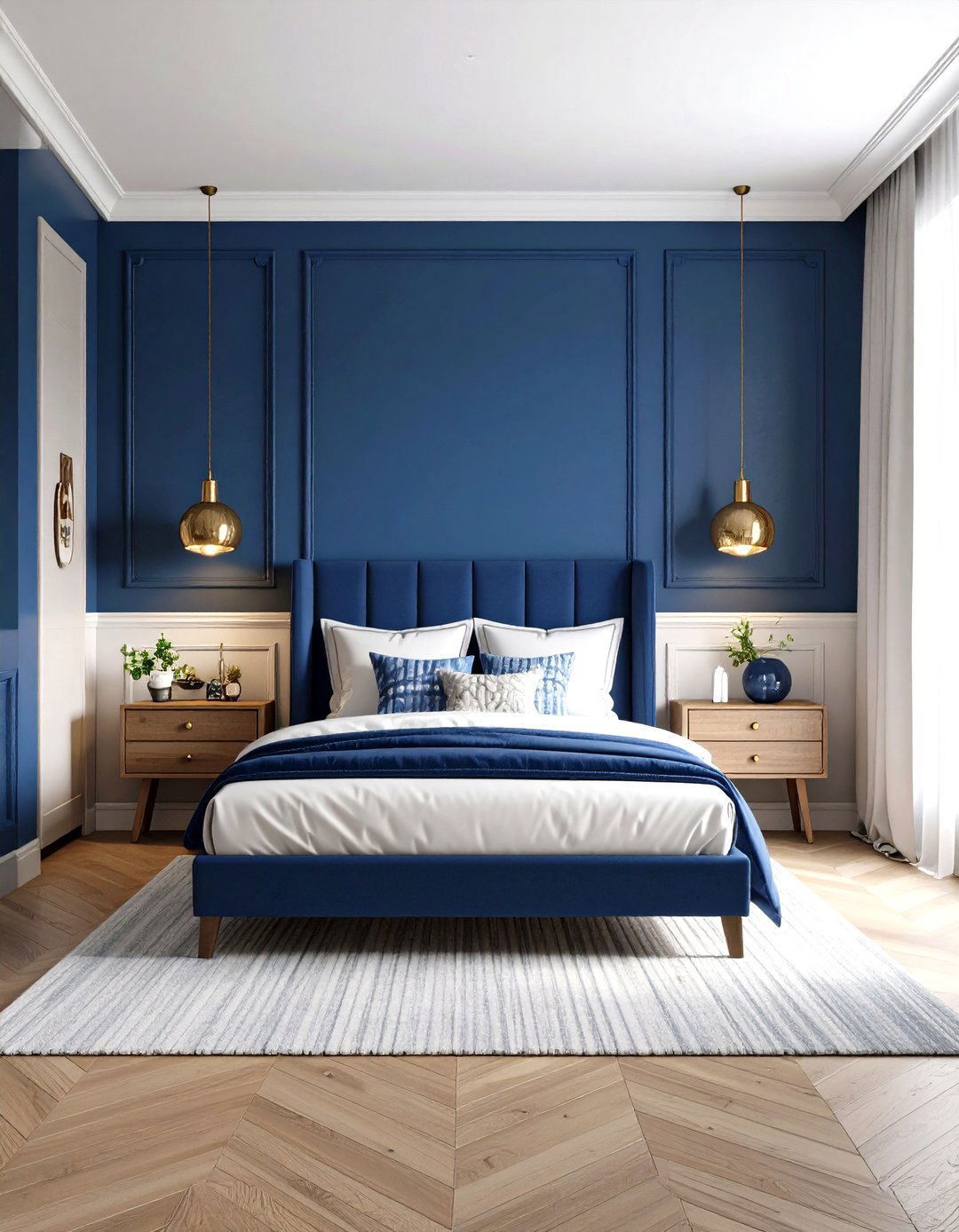 Two Tone Color Block Style - 24 Kids Room Paint Ideas