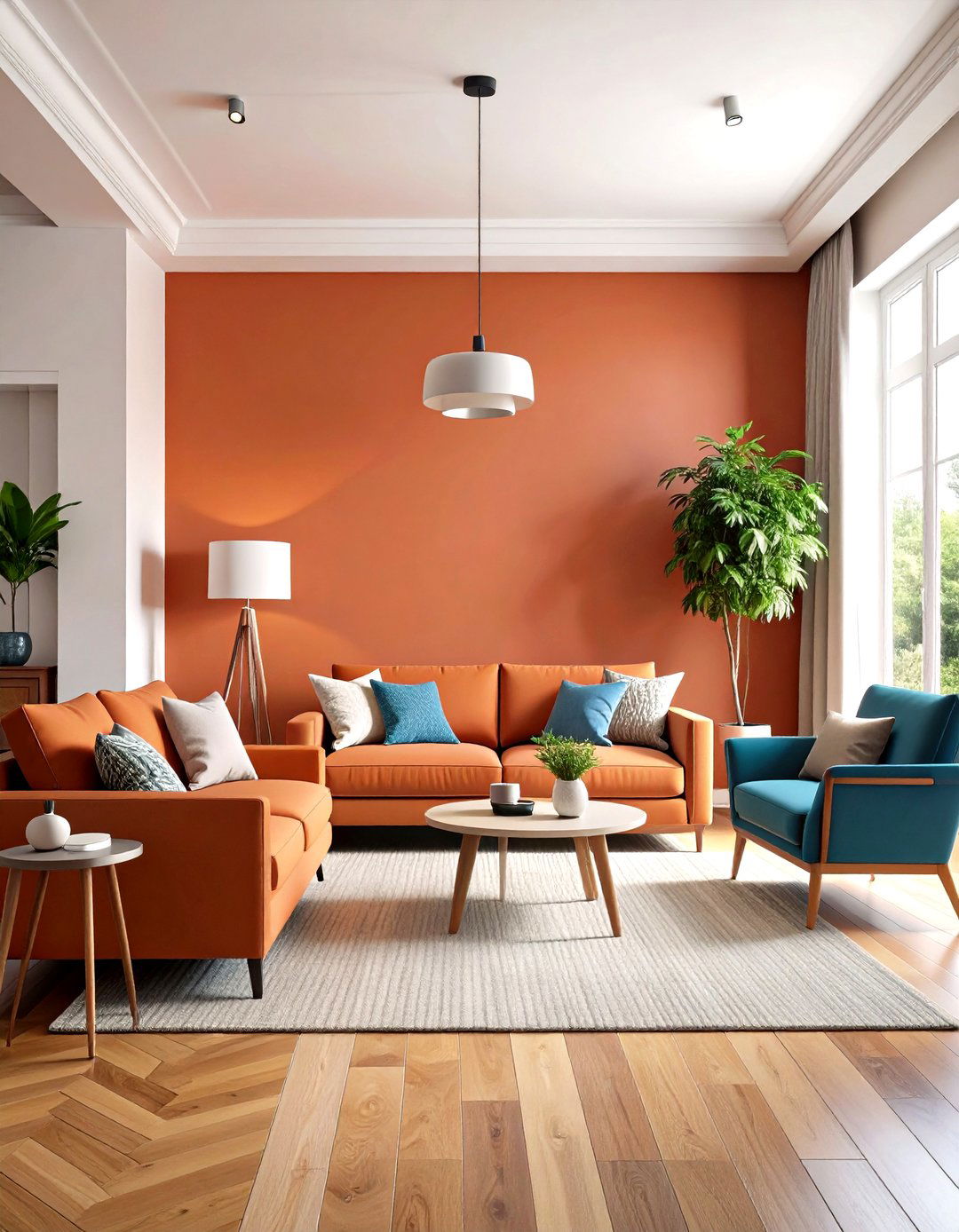 Two Tone Color Blocking - 24 Wall Painting Ideas of Any Room