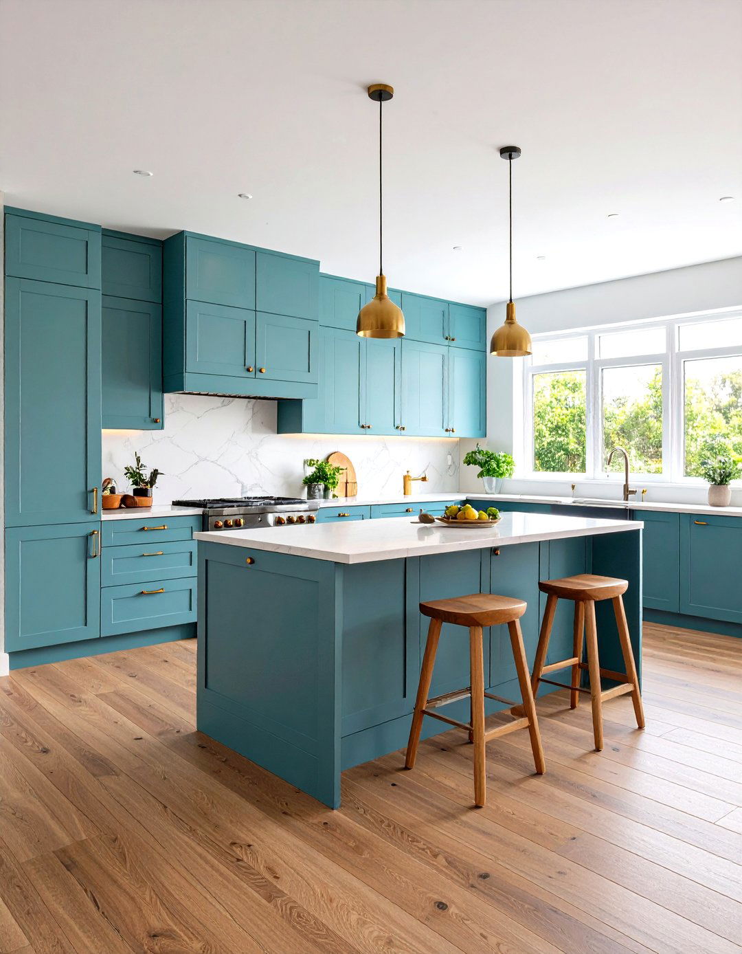 Two Tone Kitchen Cabinets Dark Wood Floors - 24 Kitchen With Dark Wood Floors