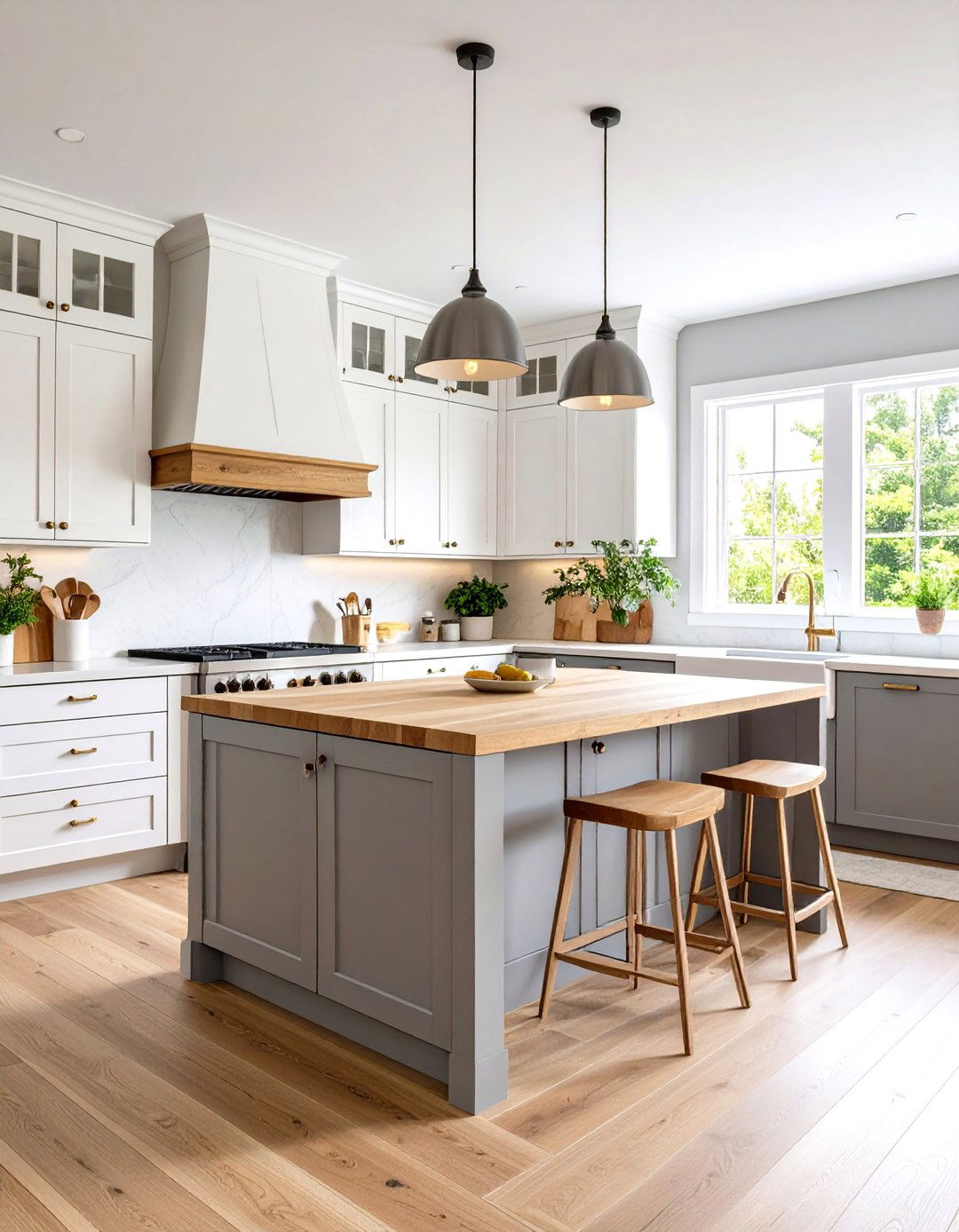 Two Tone Kitchen Cabinets - 24 Scandinavian Kitchen Ideas