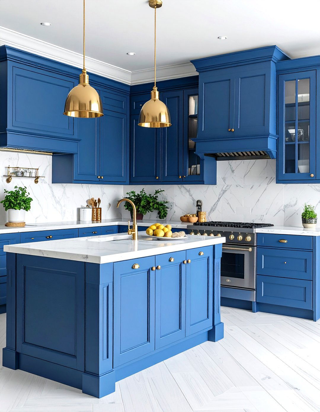 Two Tone Traditional Kitchen - 24 Traditional Kitchen Ideas