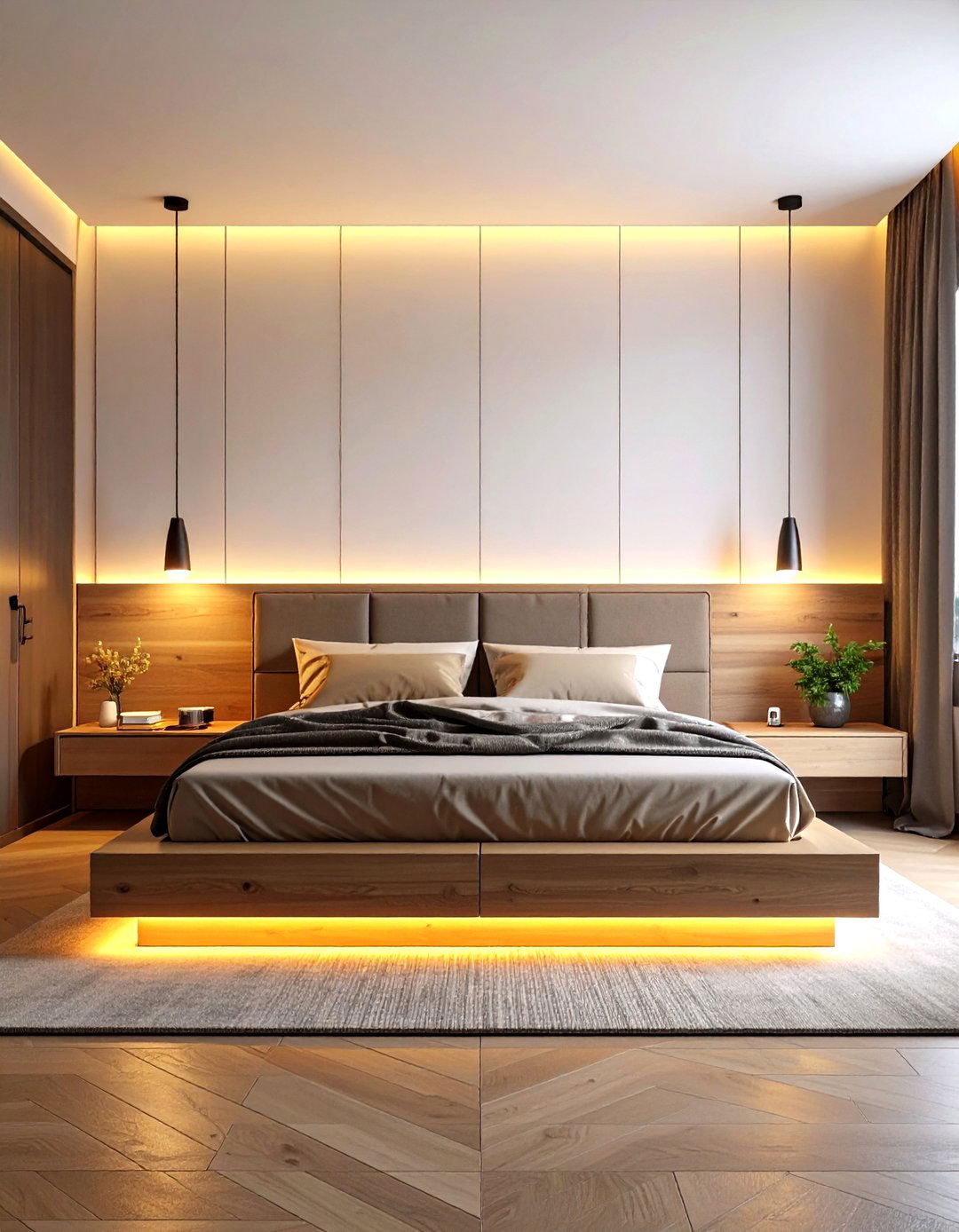 Under Bed Lighting Glow - 24 Neon Bedroom Ideas
