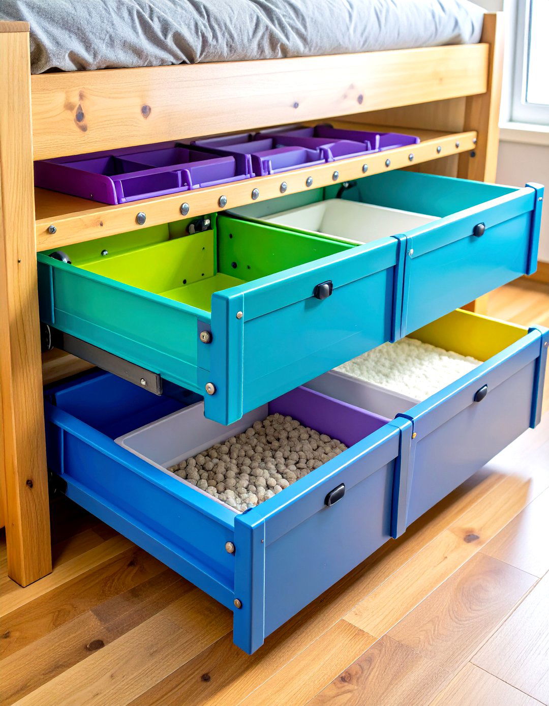 Under Bed Storage Container System - 24 Bra Storage Ideas