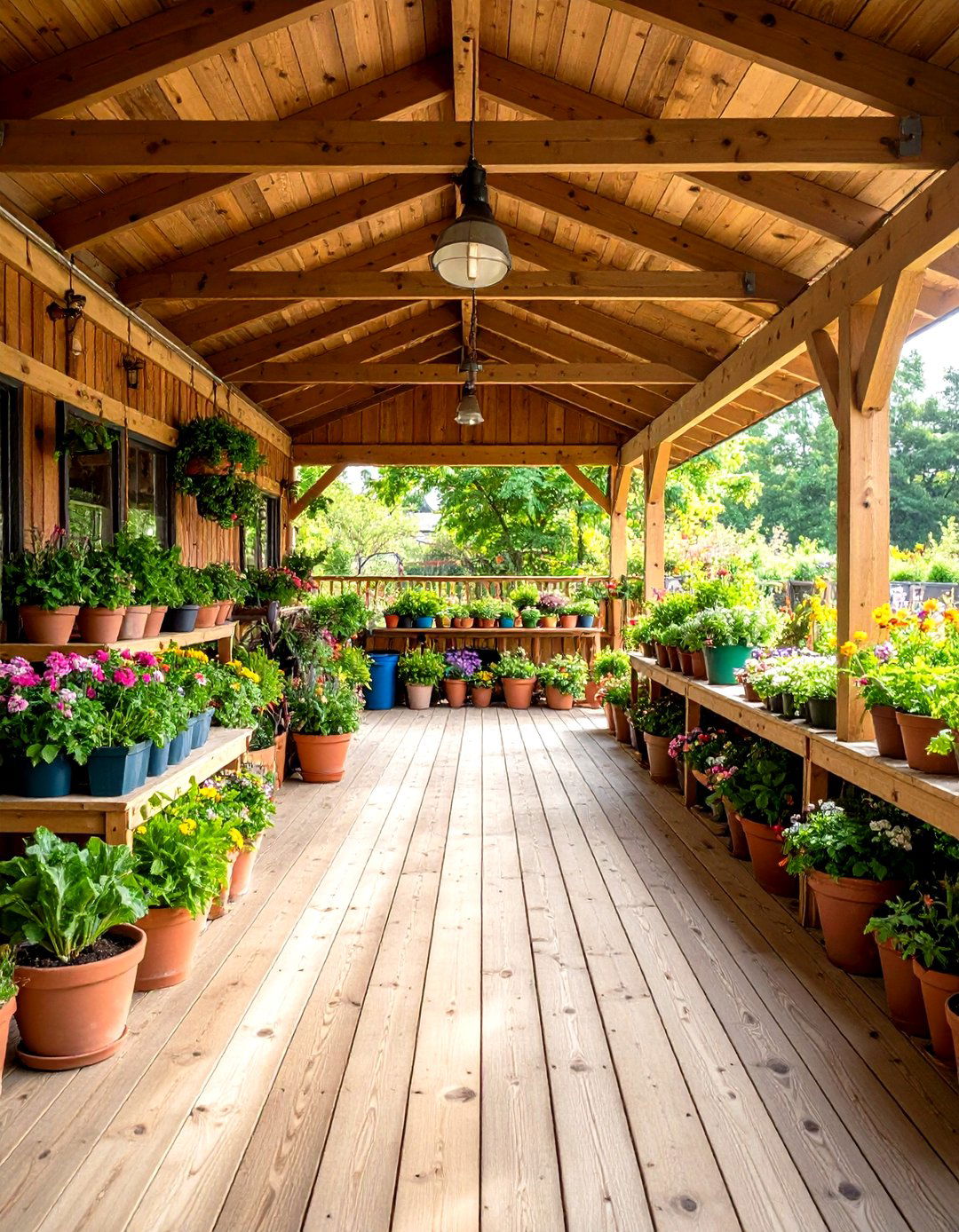 Under Deck Garden Center - 24 Under Deck Ideas