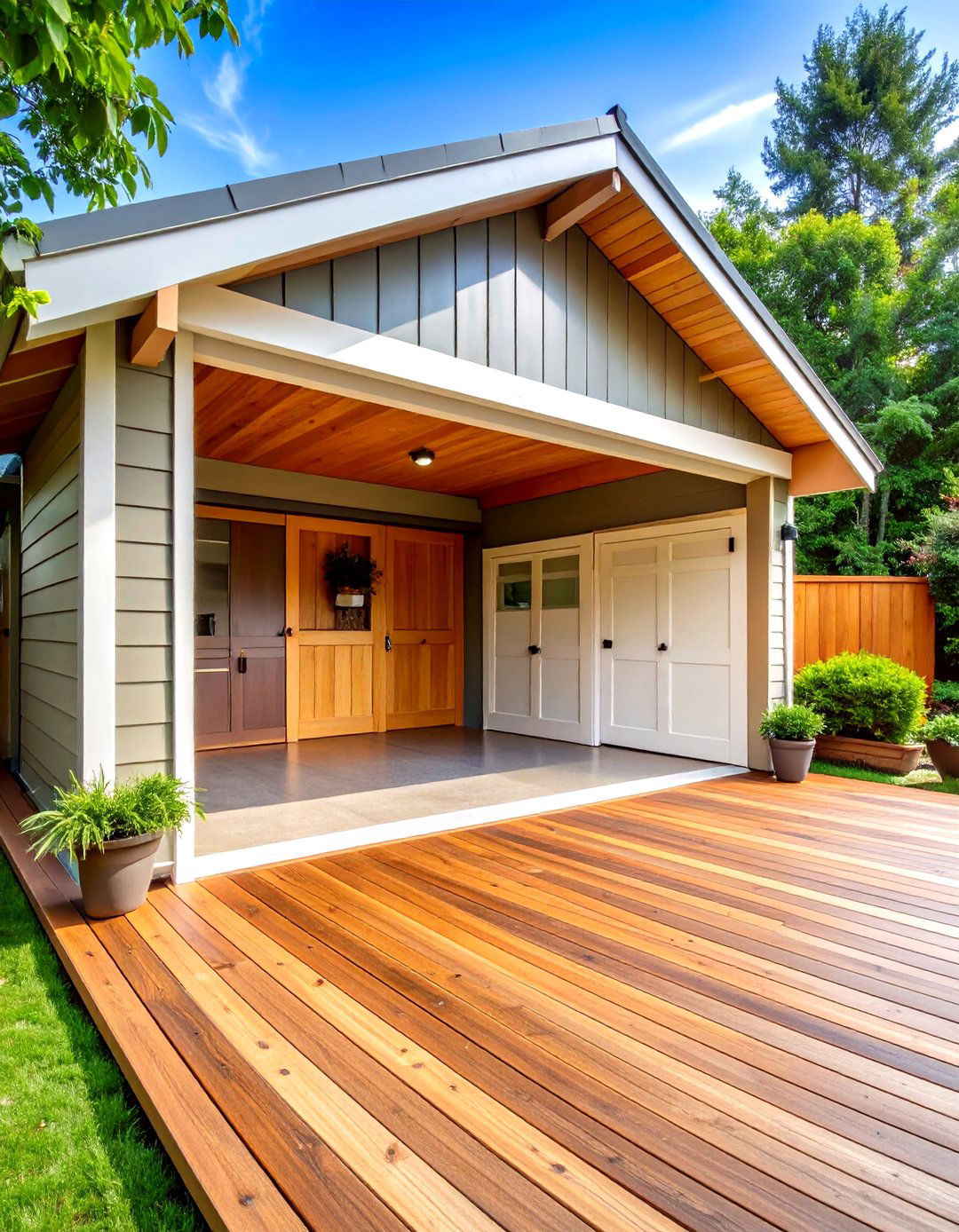 Under Deck Hidden Storage - 24 Outdoor Storage Ideas